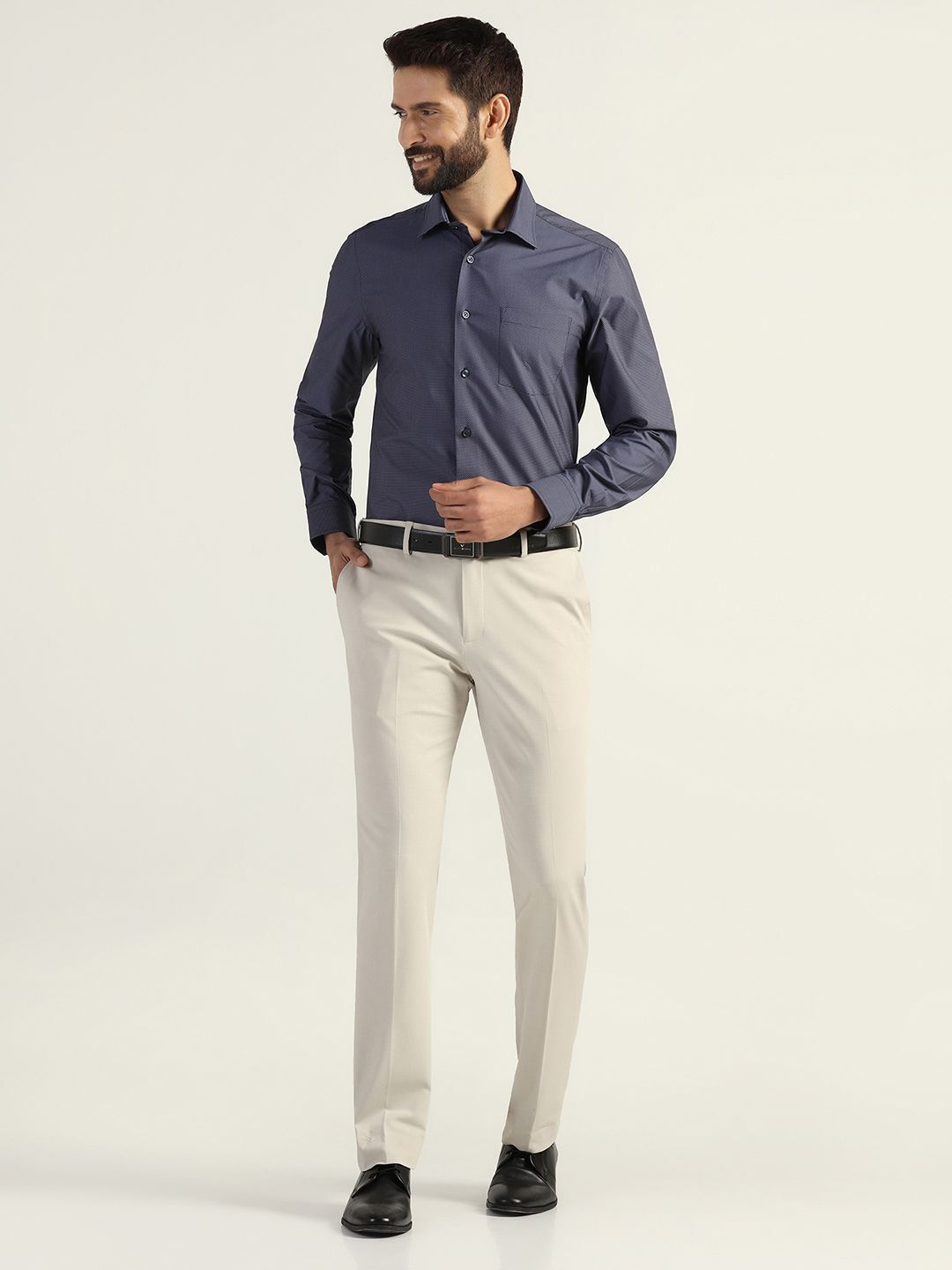 Blackberrys Men Slim Fit Formal Shirt