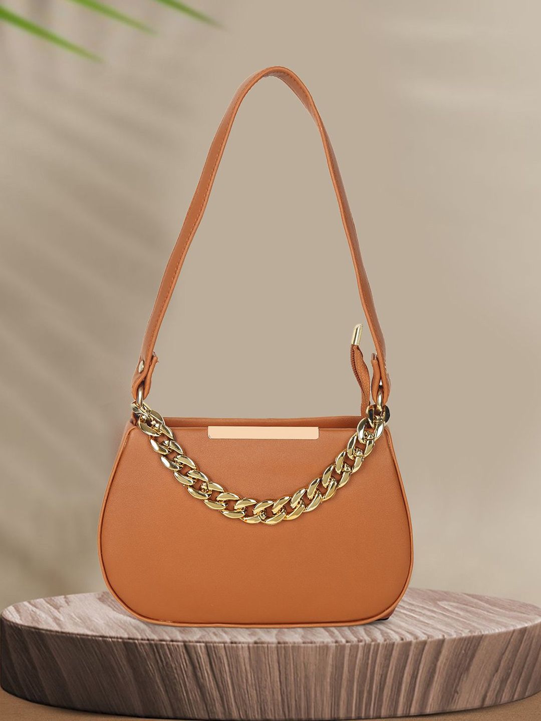 LADY QUINTON PU Structured Shoulder Bag with Quilted