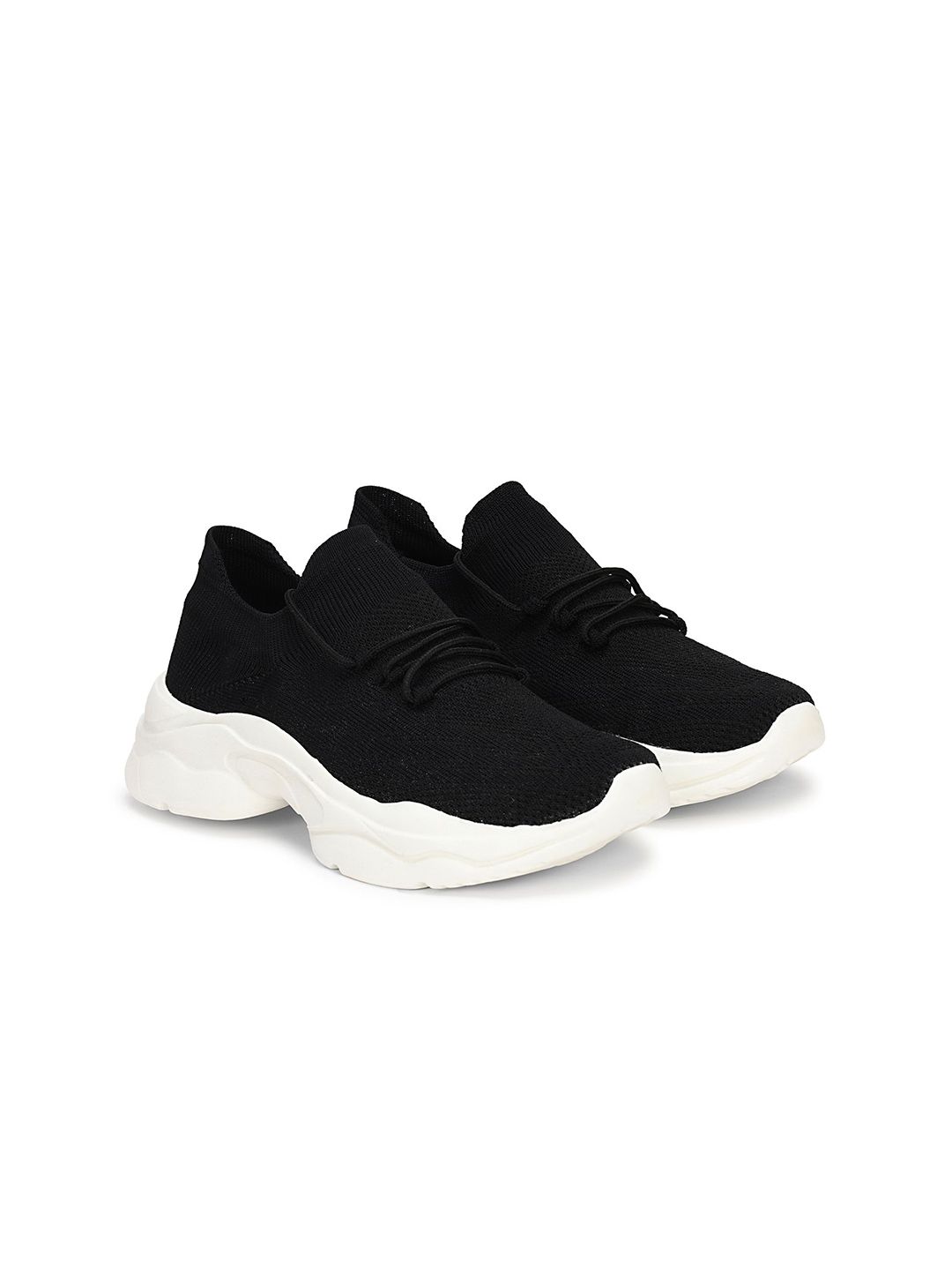 KRAASA Women Mesh Lace-Ups Running Shoes