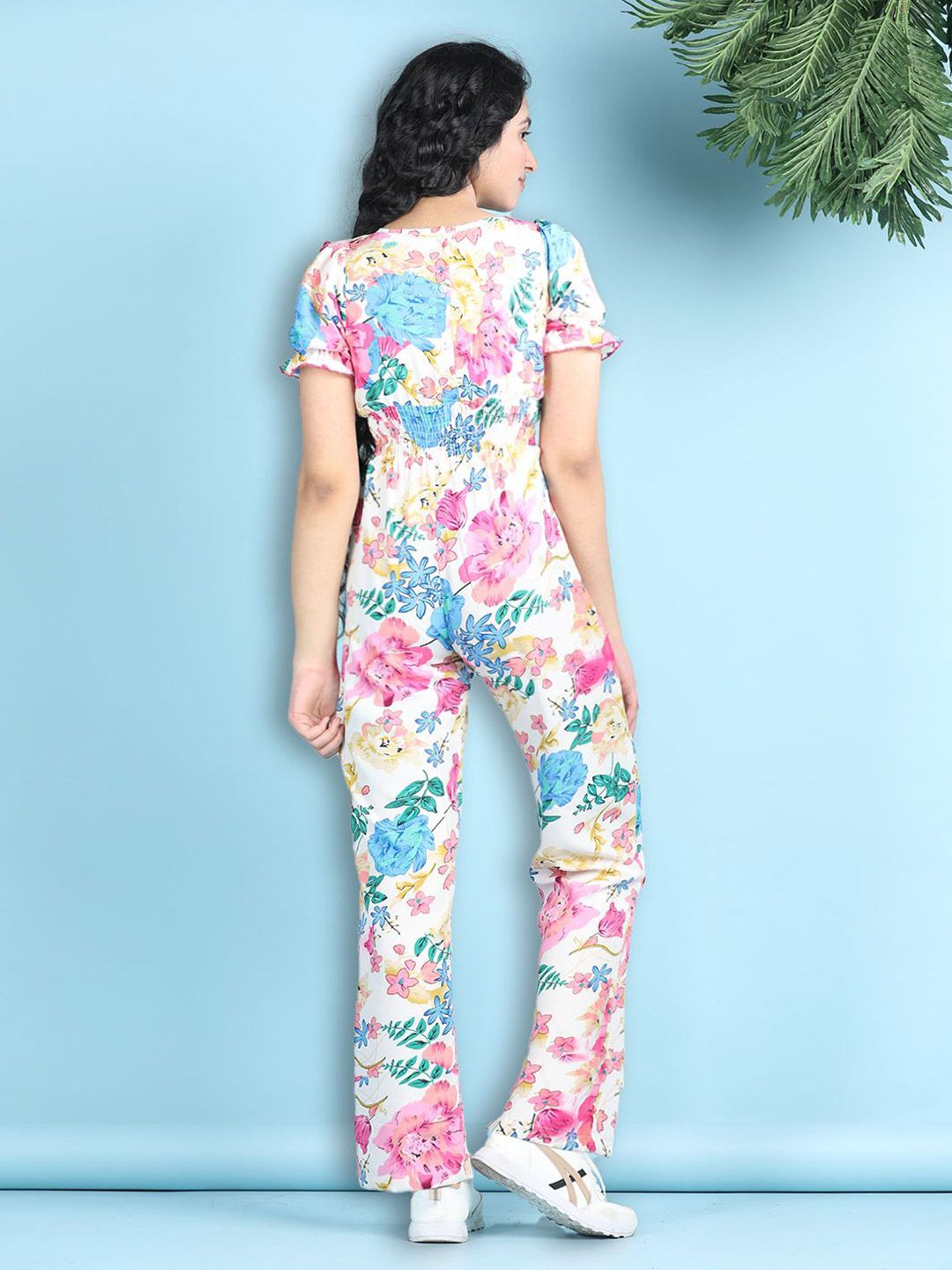 Girls Printed Basic Jumpsuit 4