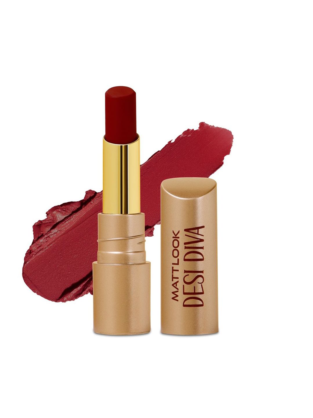 Buy MATTLOOK Desi Diva HD Matte Lipstick Enriched With Hyaluronic Acid  3.8 G  Playful Pink 21 -  - Personal Care for Women