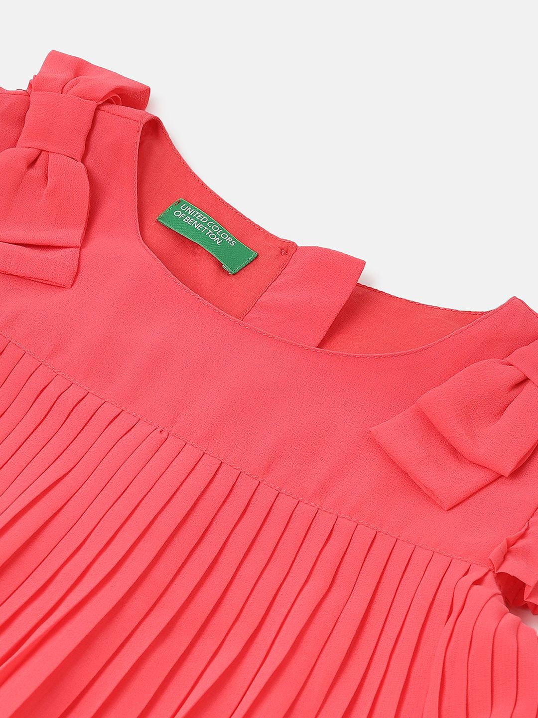 Girls Round Neck A-Line Dress 3