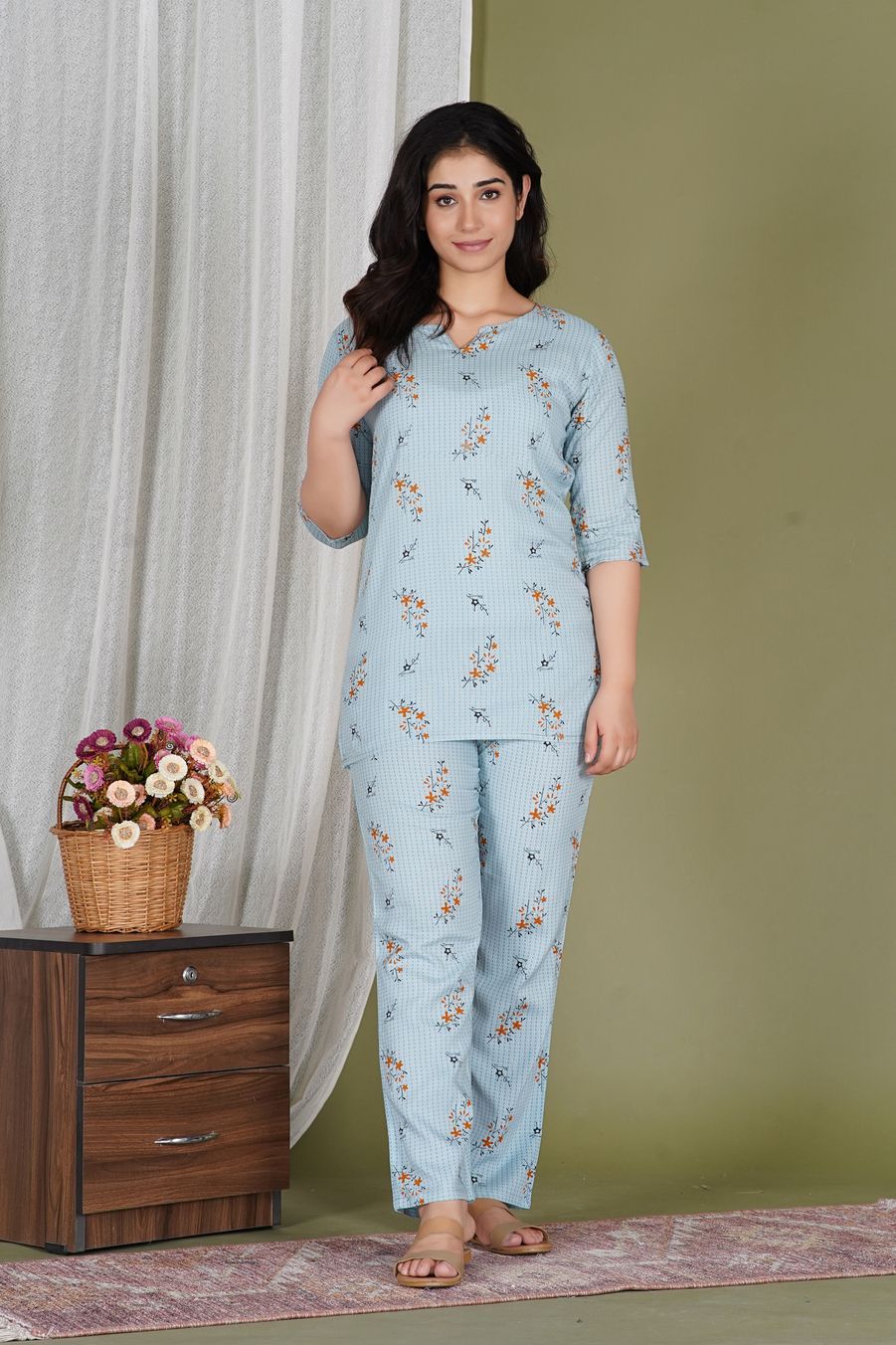 AYUSH TEXTILES Women Printed Co-Ords