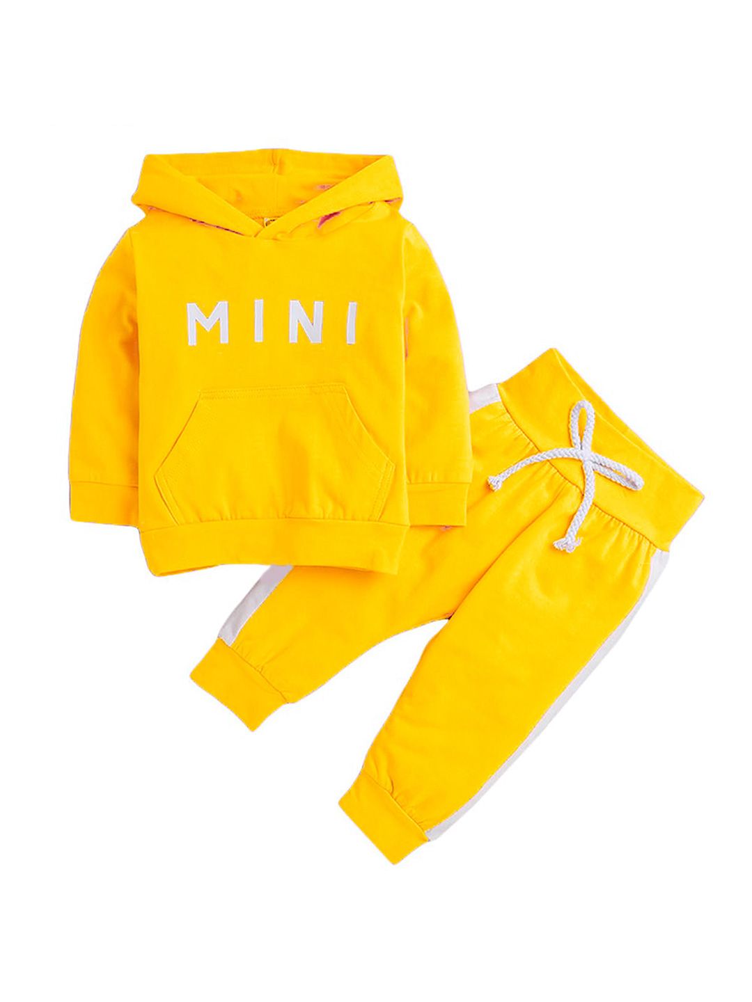 Buy Porpy Kids Printed Hooded Sweatshirt With Jogger -  - Apparel for Unisex Kids