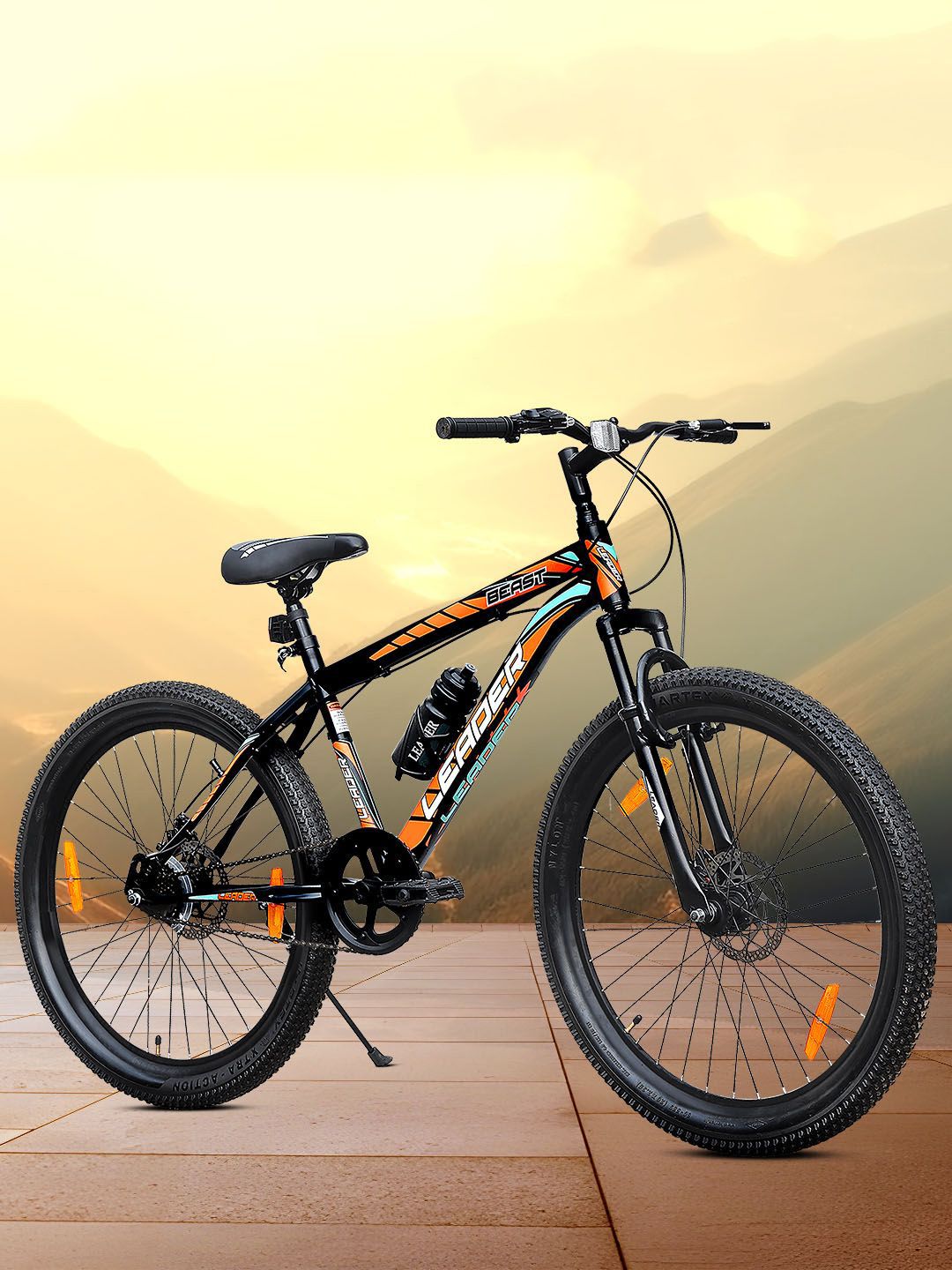 LEADER Beast 26T Mountain Cycle With Front Suspension & Dual Disc Brake