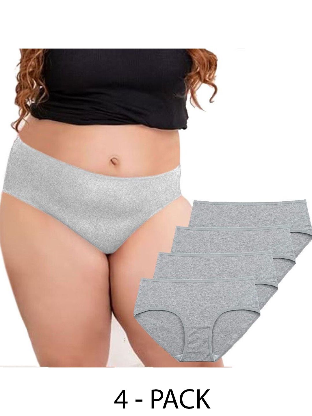 Buy Diving Deep Women Pack Of  4 Hipster Briefs -  - Apparel for Women