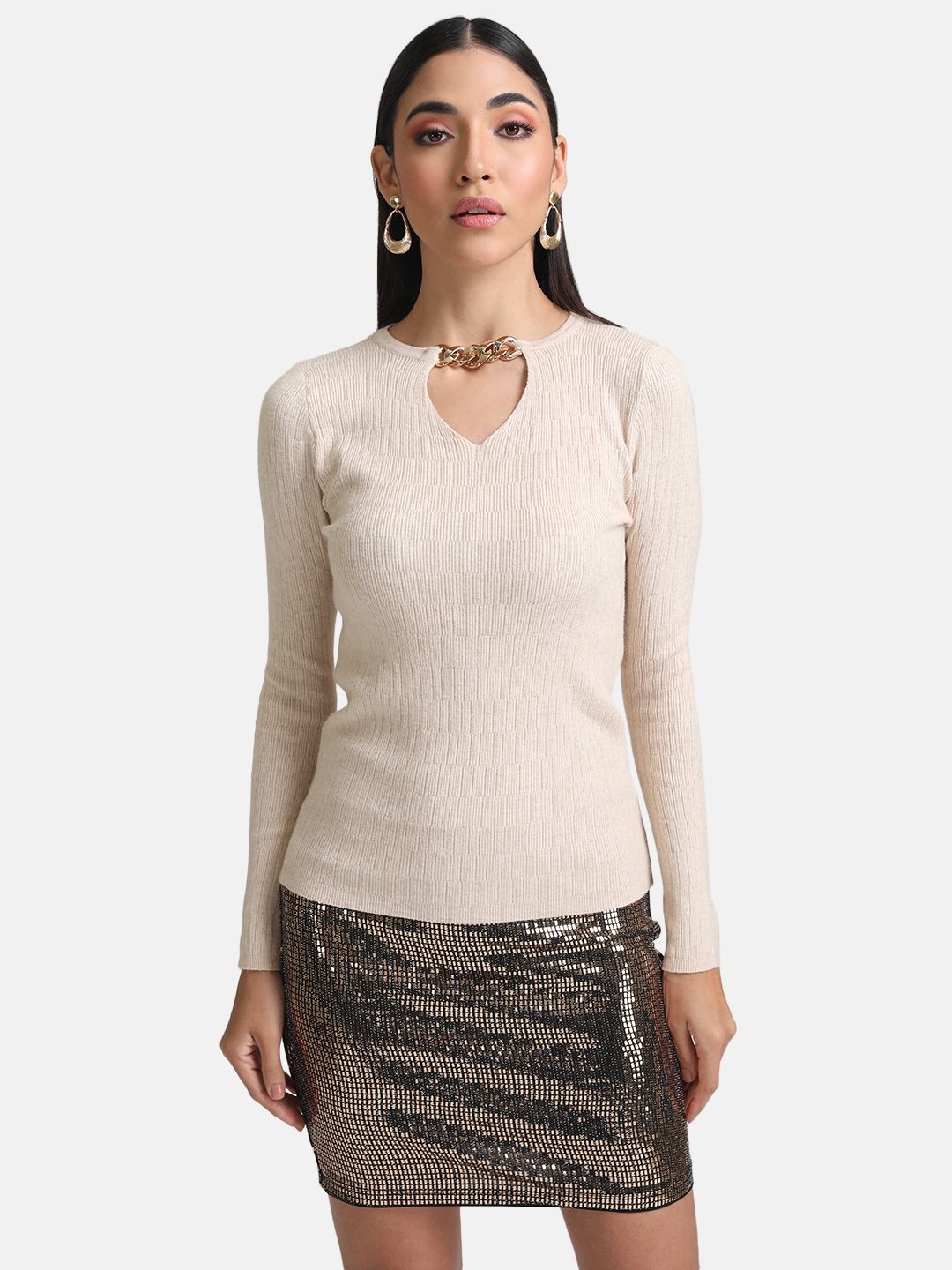 Kazo Women Chain Detail Pullover