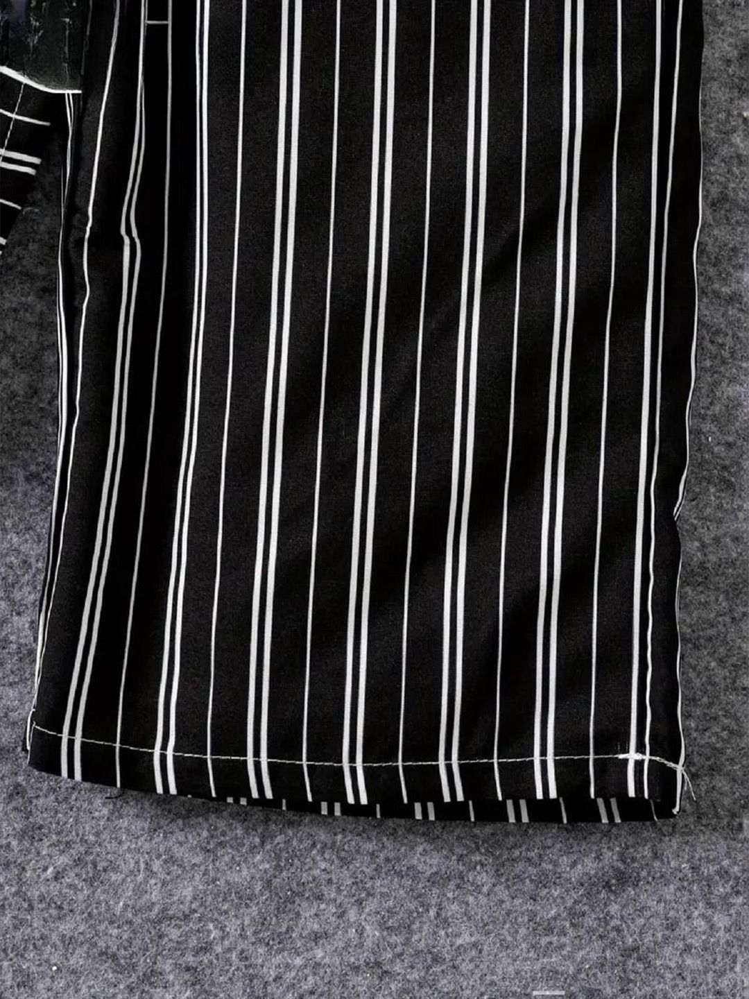 Girls Striped Culotte Jumpsuit 5