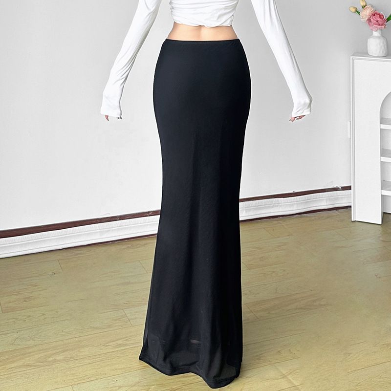 Women Printed A-Line Maxi Skirts 4