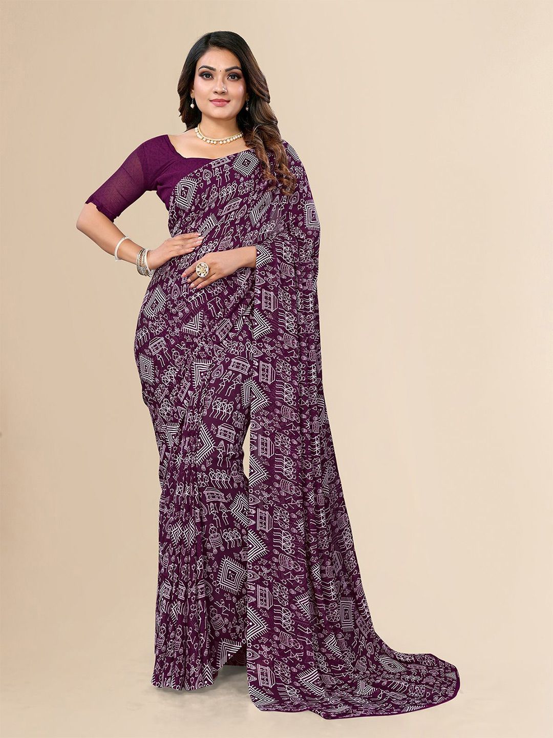Moda Rapido Ethnic Motifs Saree