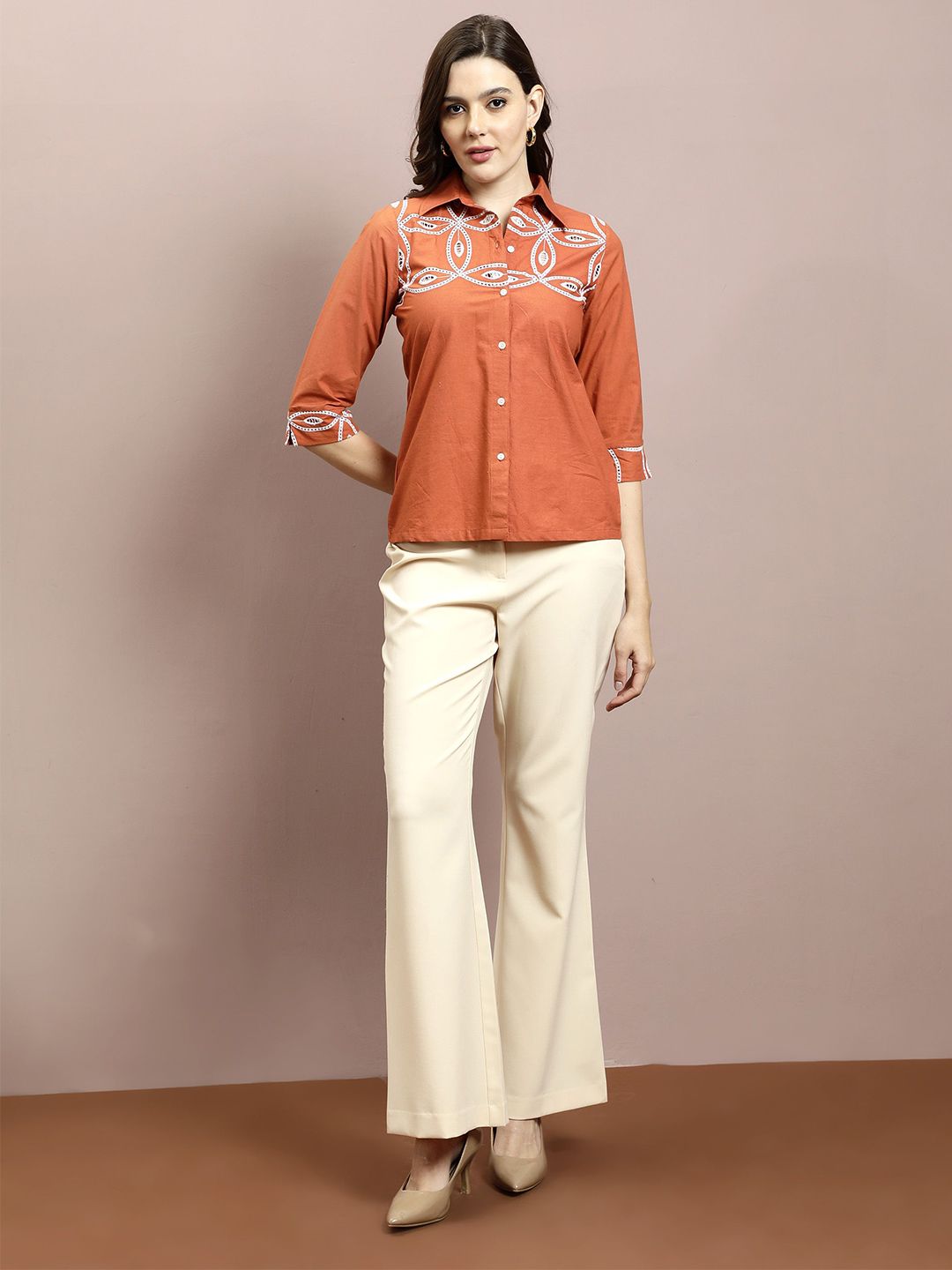 Athena Women Relaxed Opaque Party Shirt