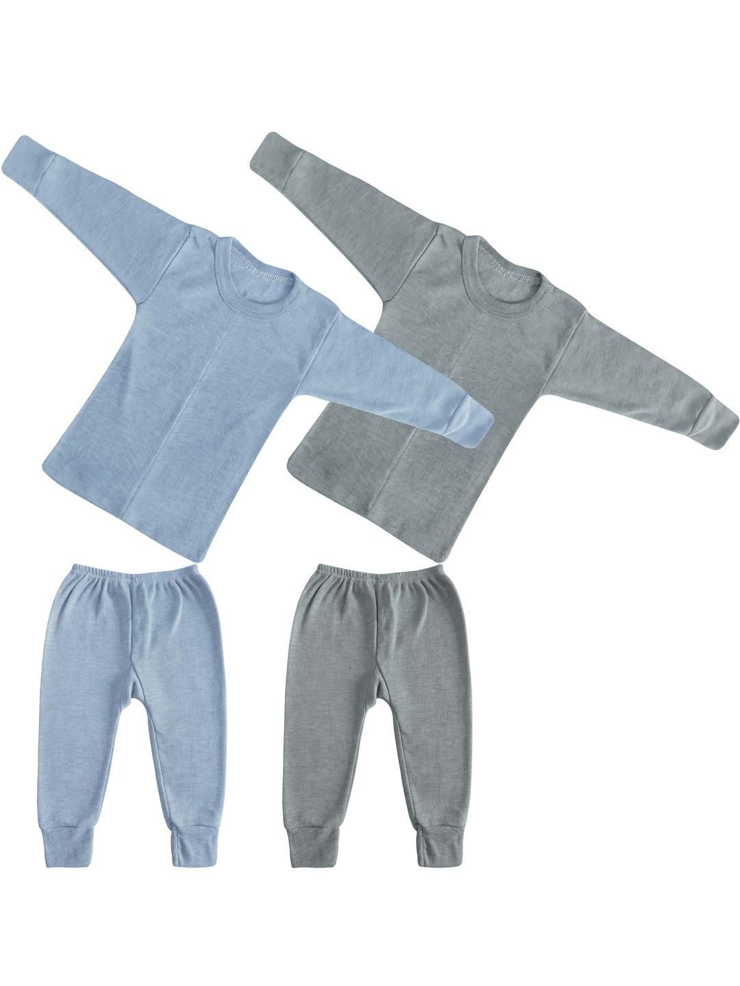Aakarshini Kids Pack of 2 Round Neck Thermal Set