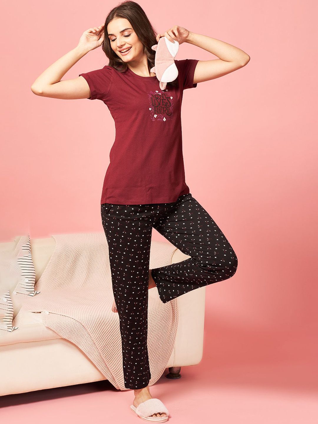 Women Printed Night suit 3