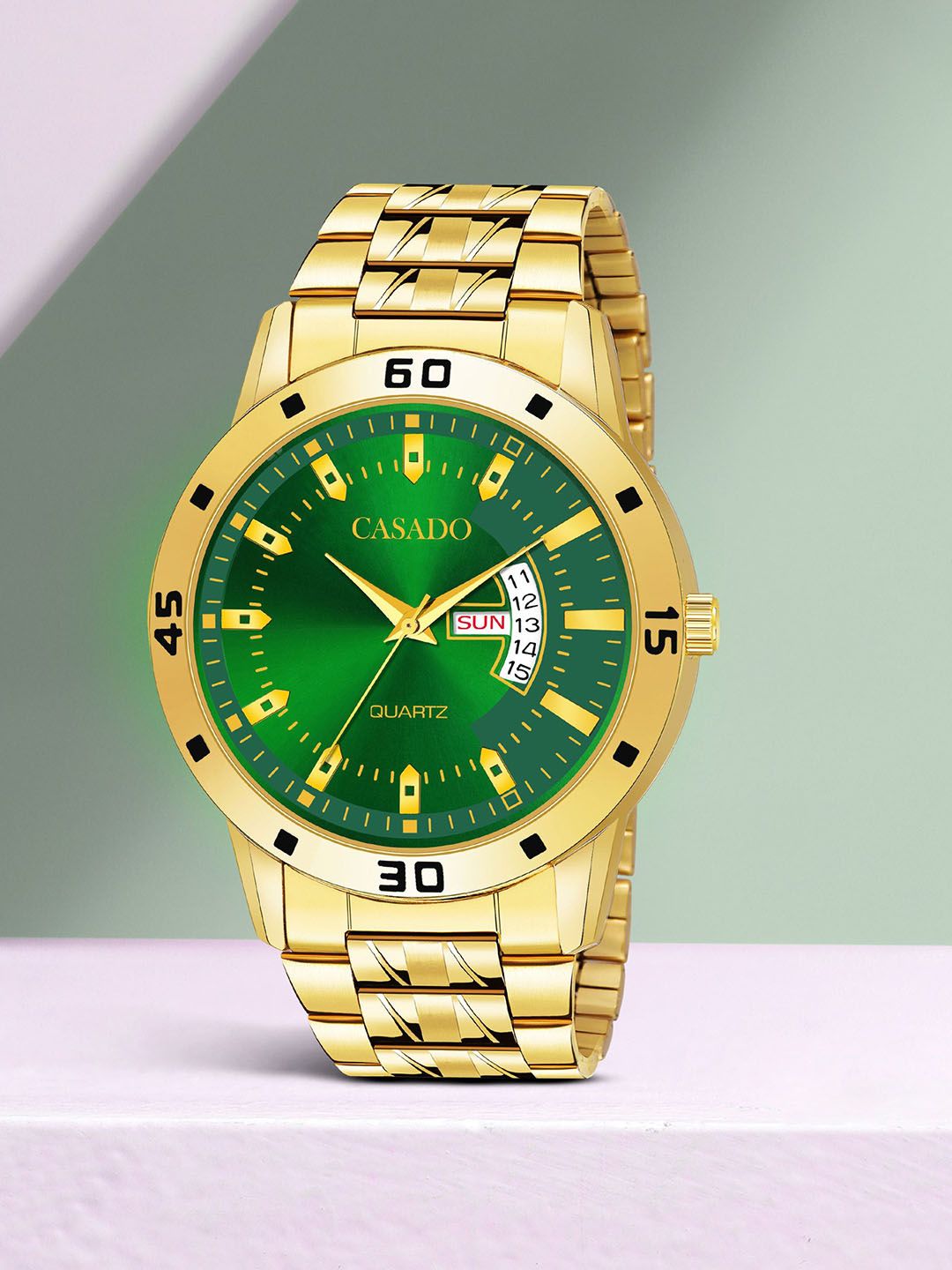 Buy CASADO Men Analogue Watch CSD 372 GREEN GOLD DD -  - Accessories for Men