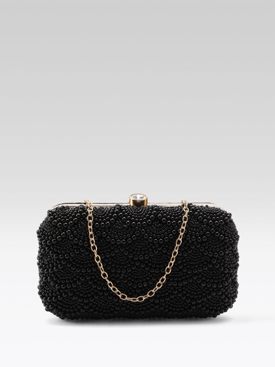 Anouk Embellished Box Clutch