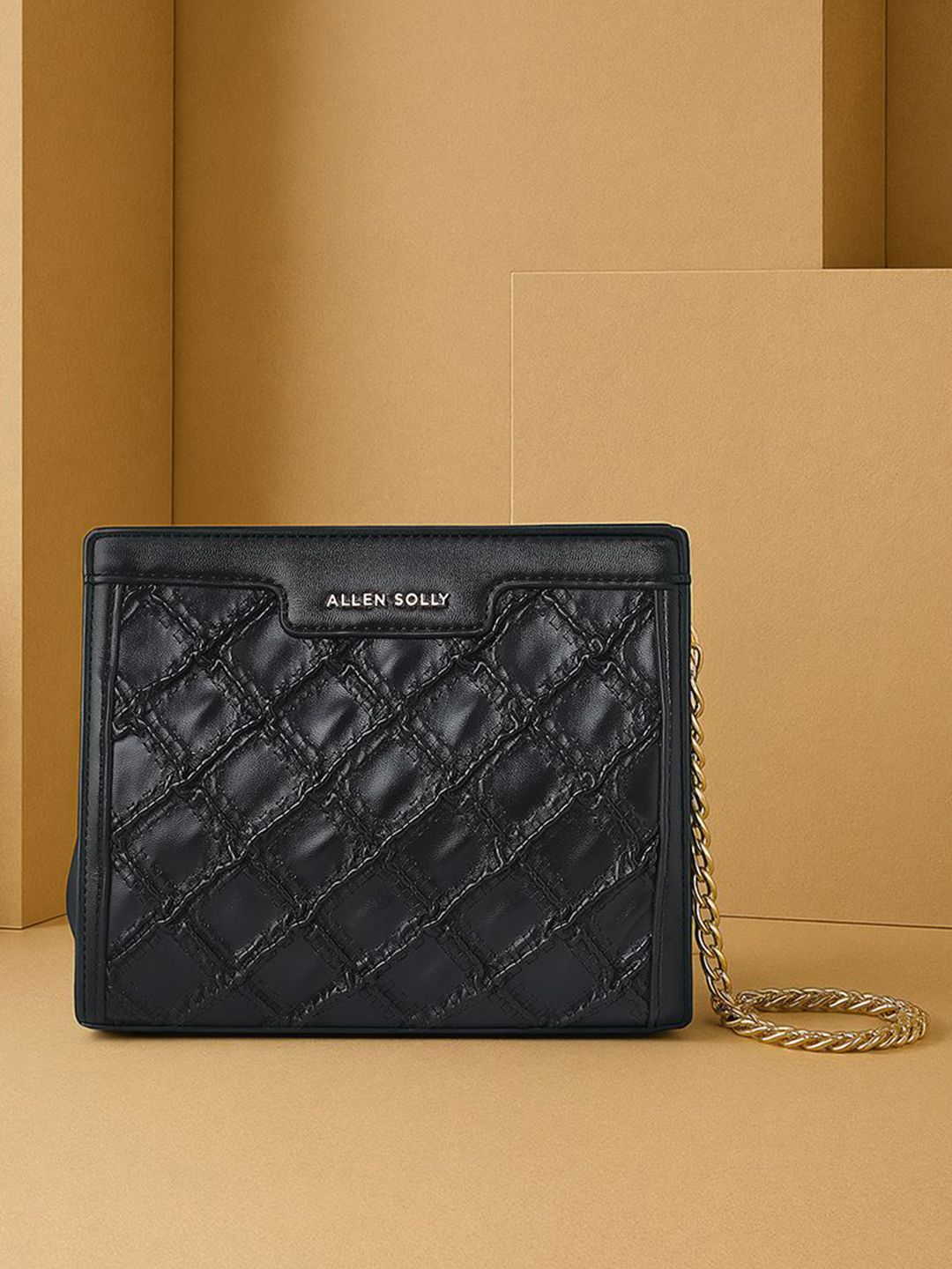 Allen Solly Woman Checked Swagger Sling Bag