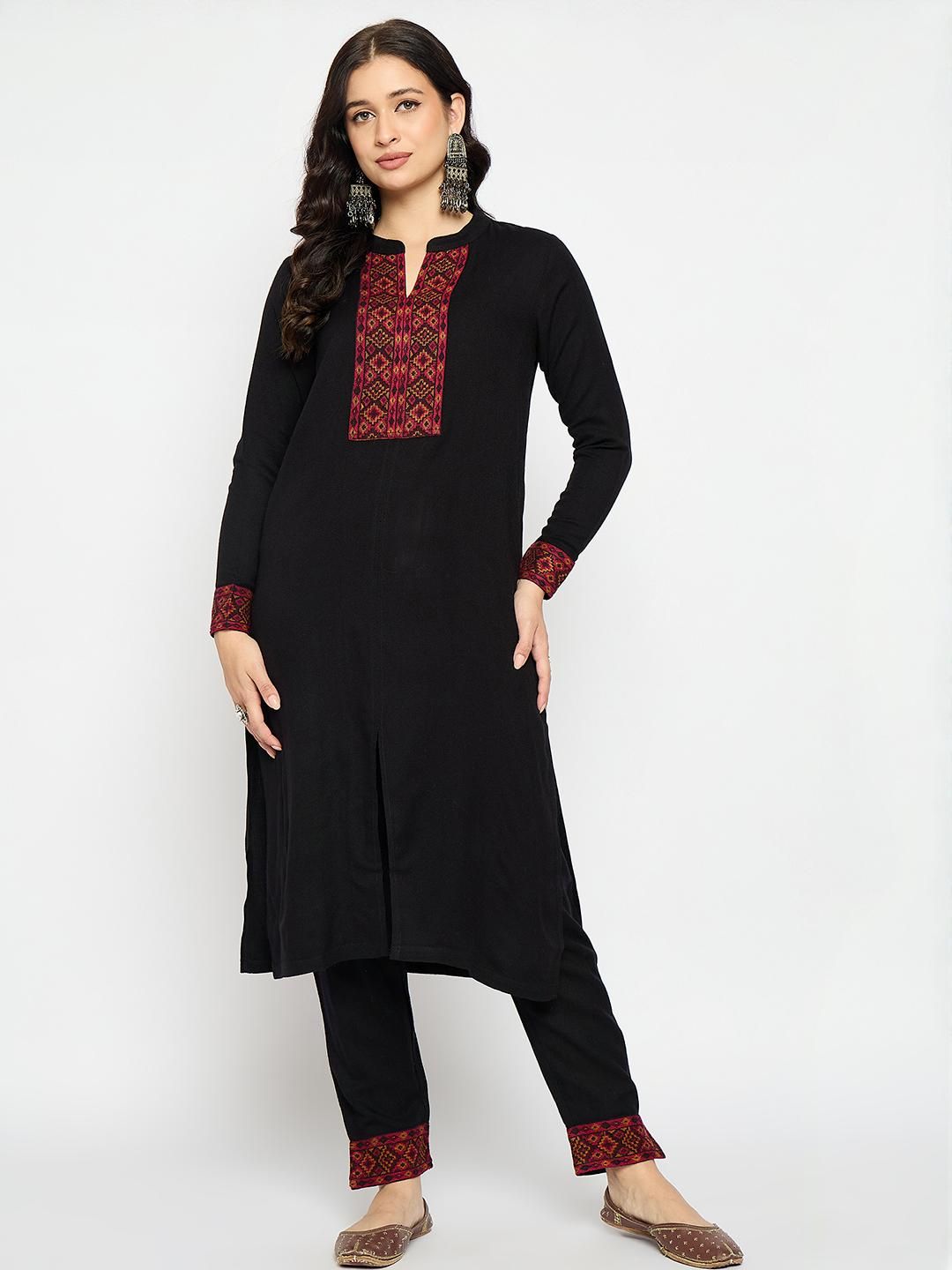 VIAZAA Women Regular Kurti with Trousers