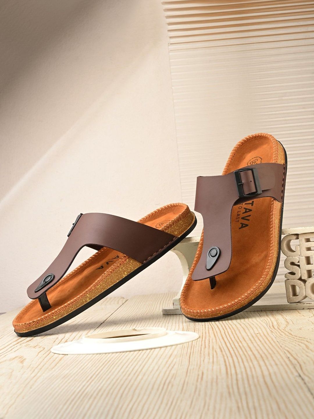 KASTAVA Men Comfort Sandals