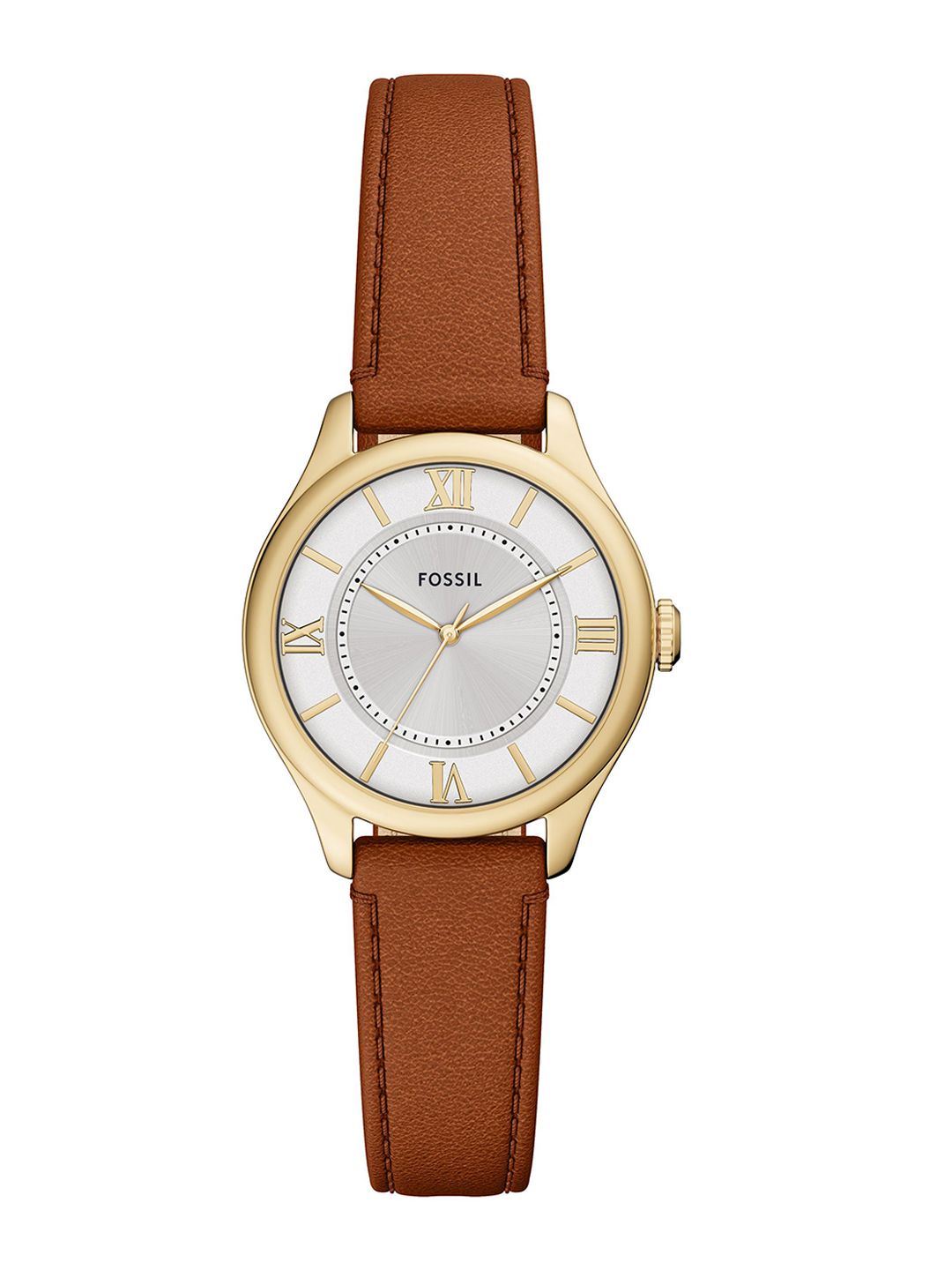 Fossil Gilmore Women Leather Straps Analogue Watch ES5423