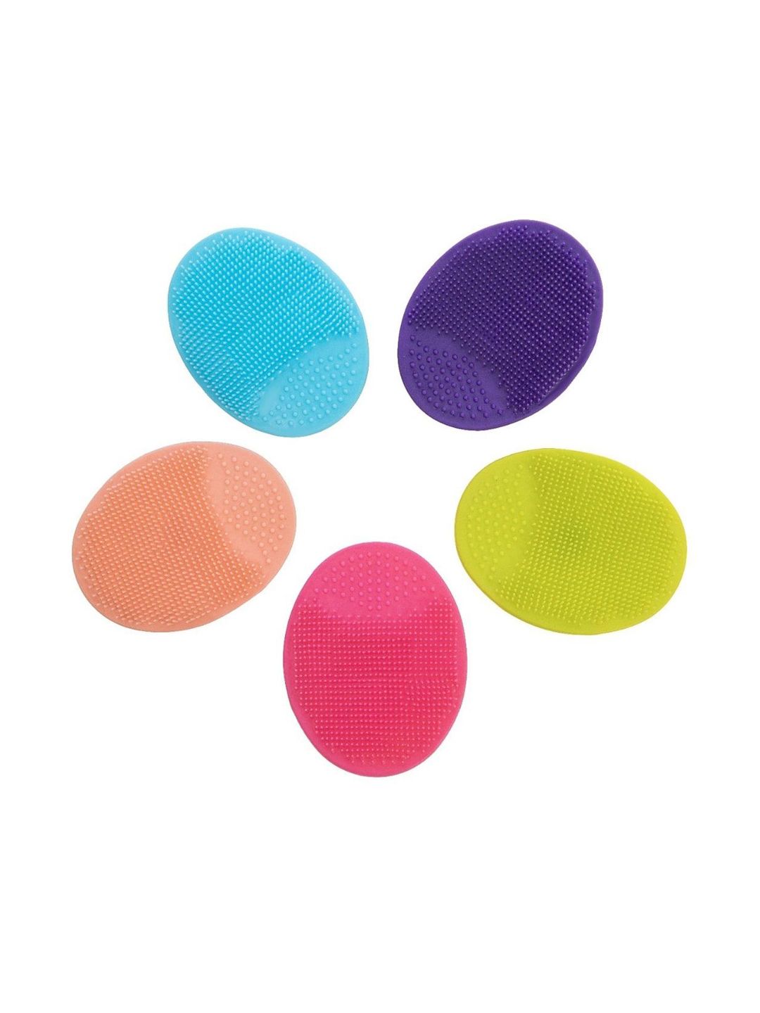 FEELHIGH Silicone Face Scrubber Exfoliator - Green