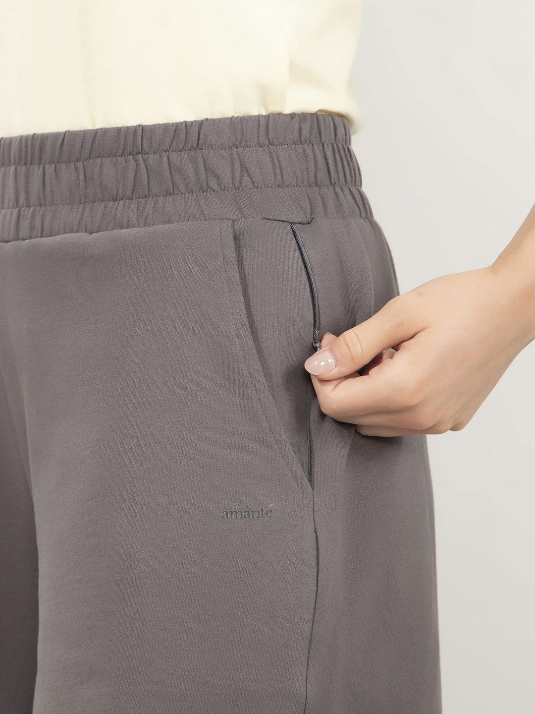 Women High-Rise Relaxed-Fit Pure Cotton Sports Shorts 5