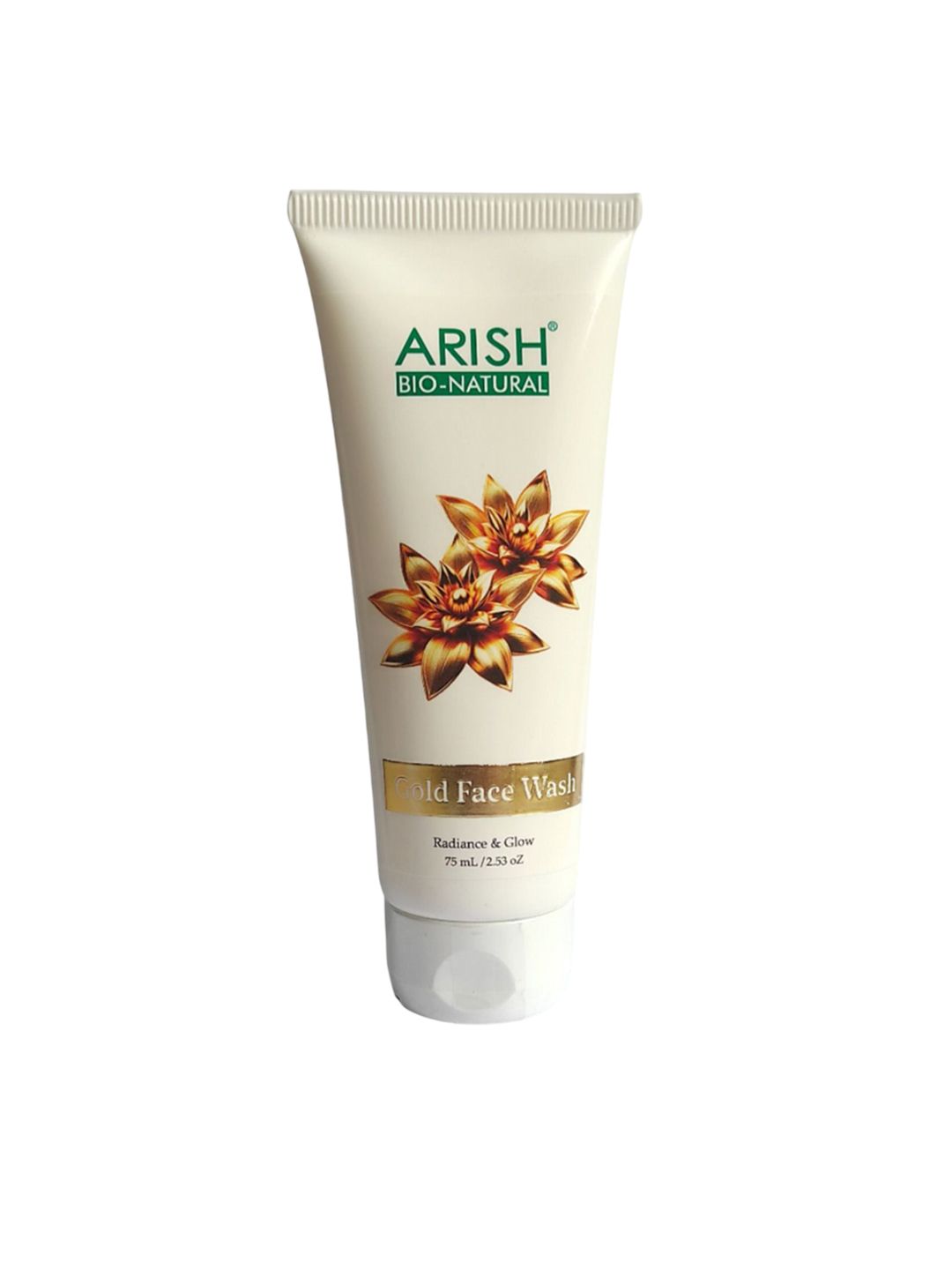 Buy ARISH BIO NATURAL Gold Face Wash Daily Glow & Skin Brightening 75 Ml -  - Personal Care for Unisex