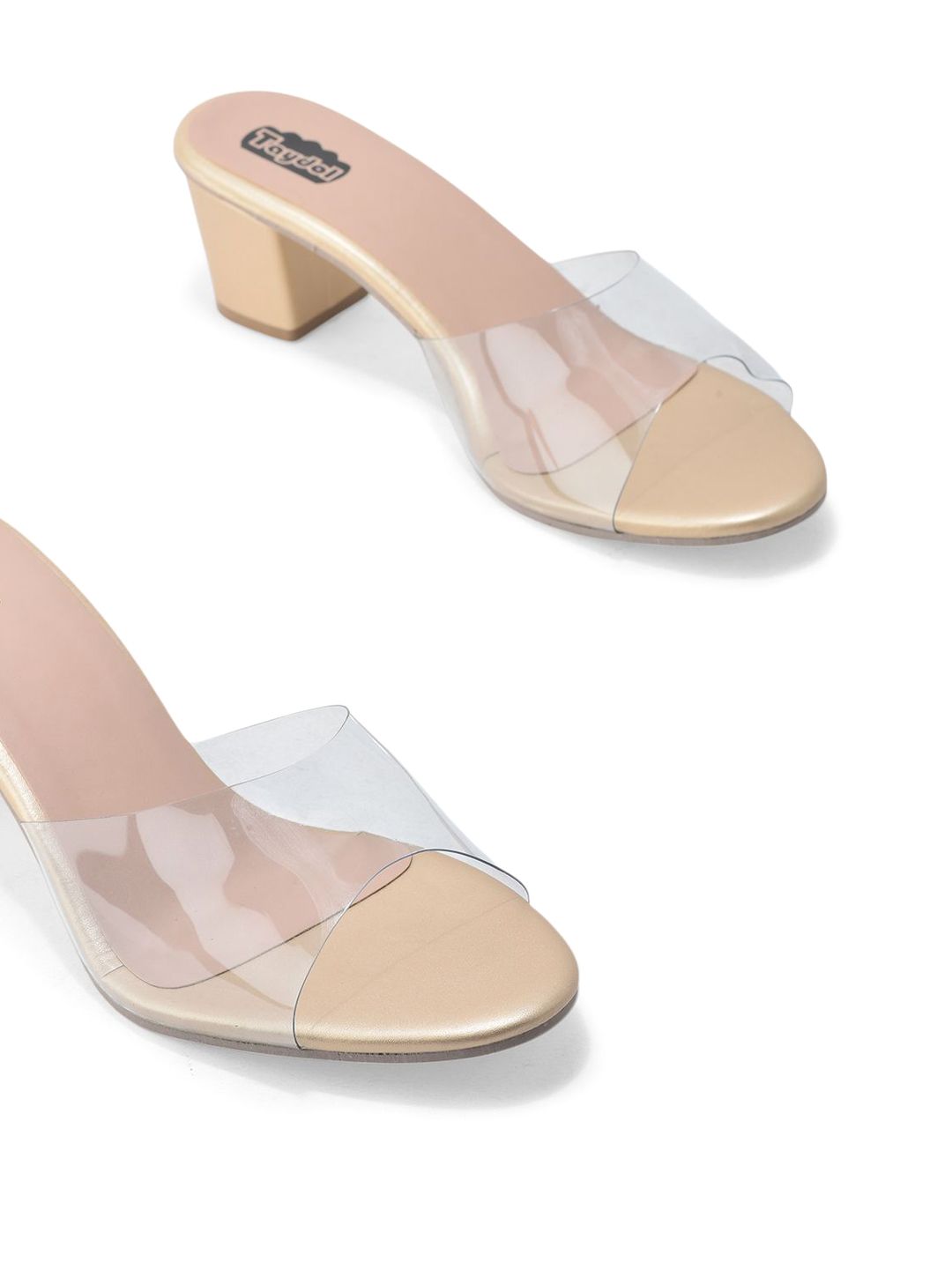TAYDOL Women Open Toe Block Heel Sandals