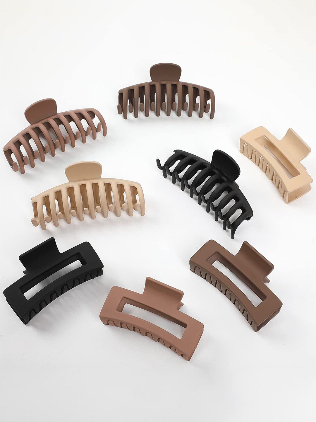 DIVASTRI Women Set of 8 Claw Clip