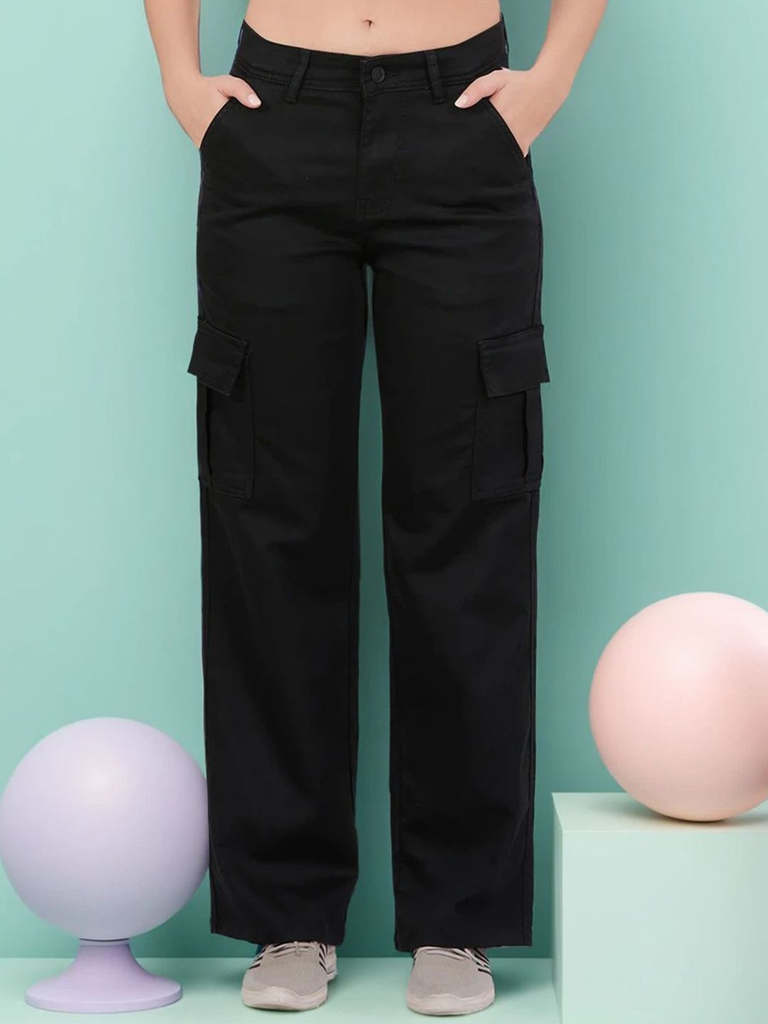 FIREAGE Women Danial Straight Fit Cotton Stretchable Jeans