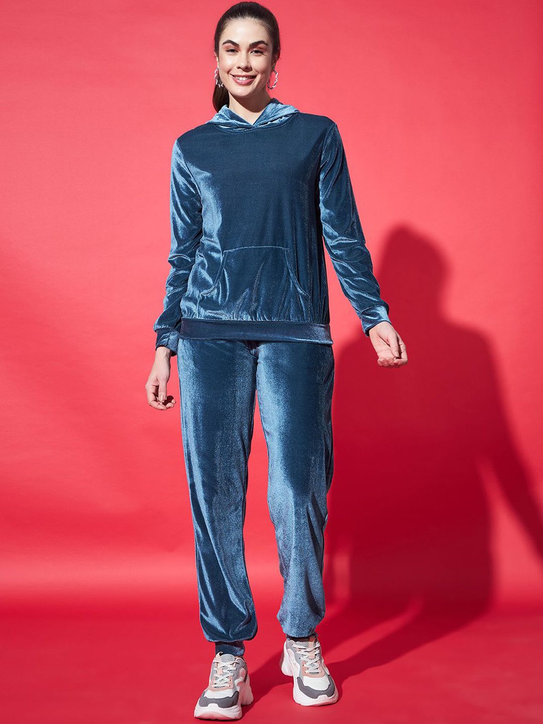 VAARARO Hooded Sweatshirt With Joggers Tracksuits