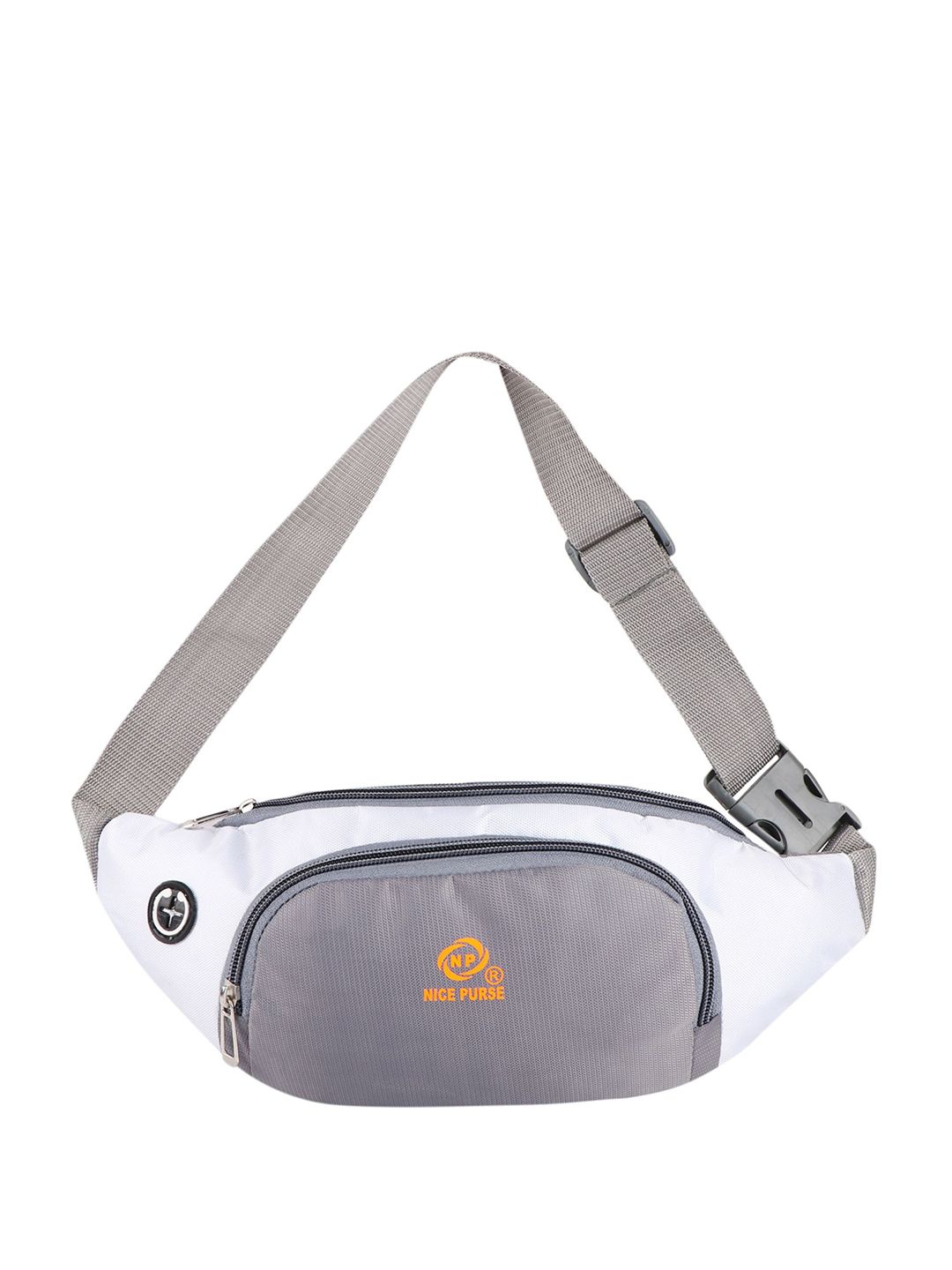 NICE PURSE Men Brand Logo Printed Soft Case Waist Pouch