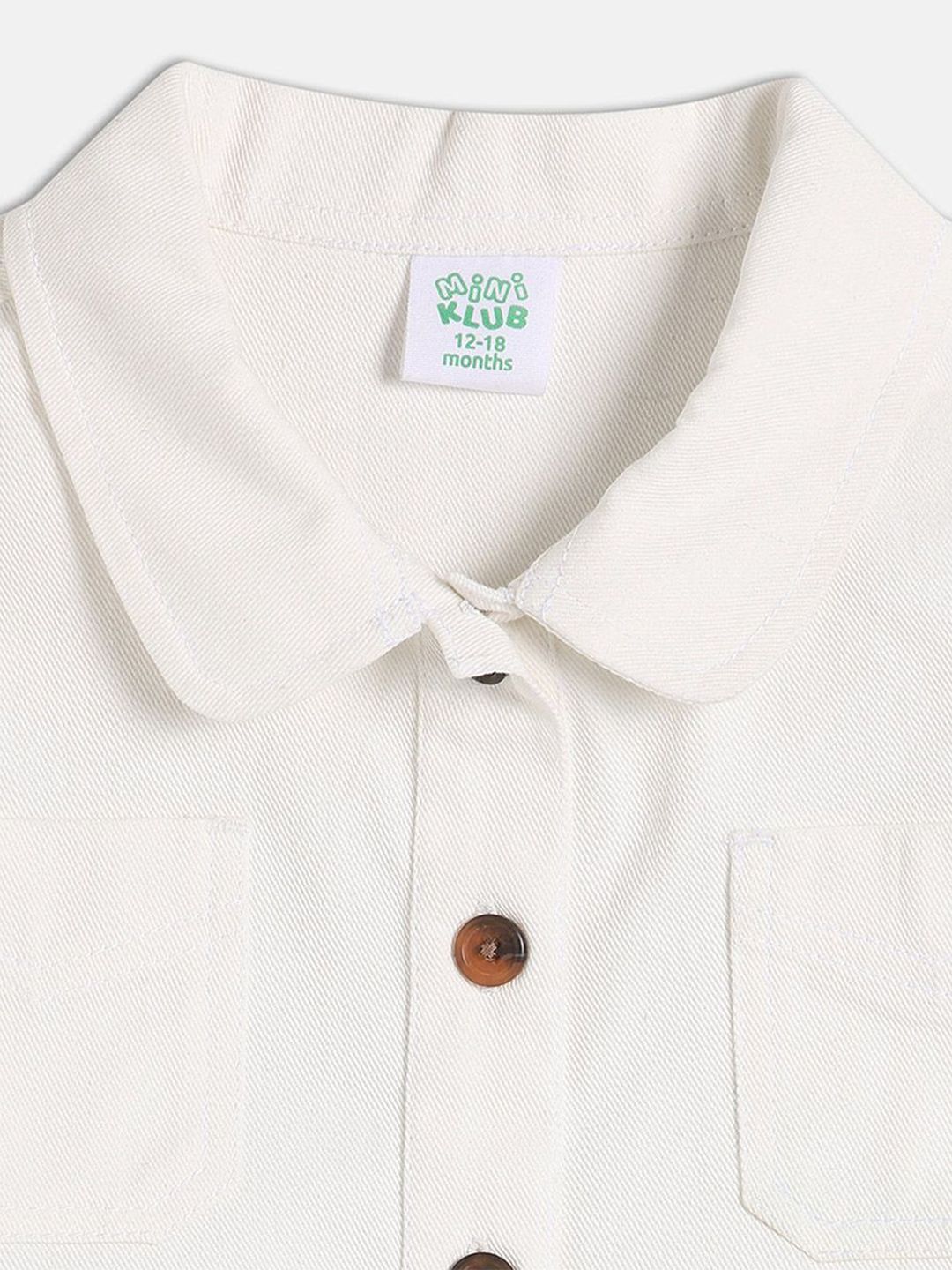 Girls Floral Embroidered Shirt Collar Shirt Style Top 3