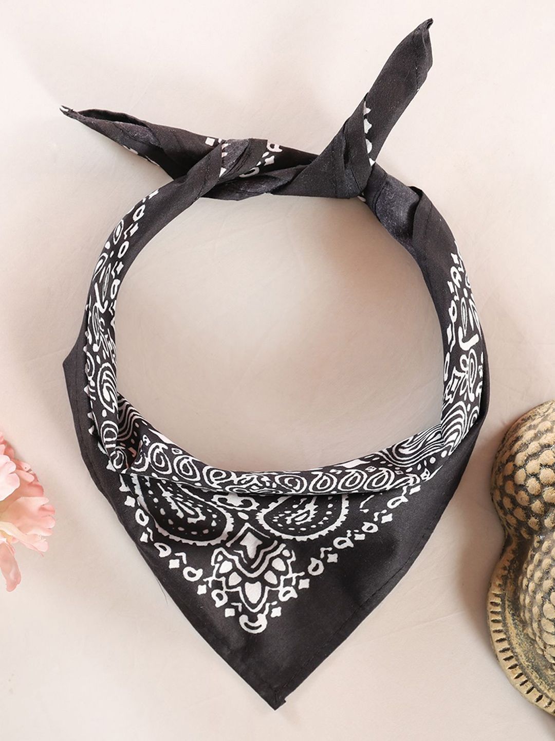 HANDICRAFT PALACE Women Paisley Printed Pure Cotton Bandana Headband
