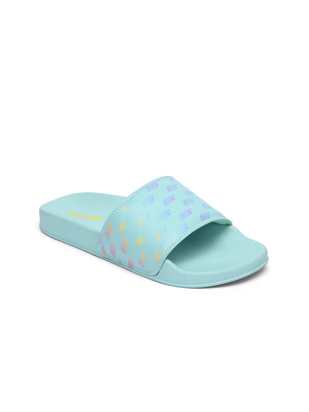Skechers Women Printed Synthetic Hombre Slides