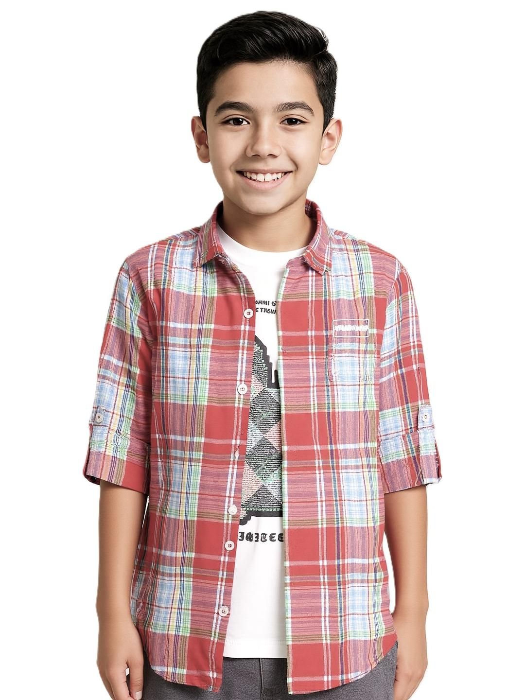 CAVIO Boys  Cotton Shirts