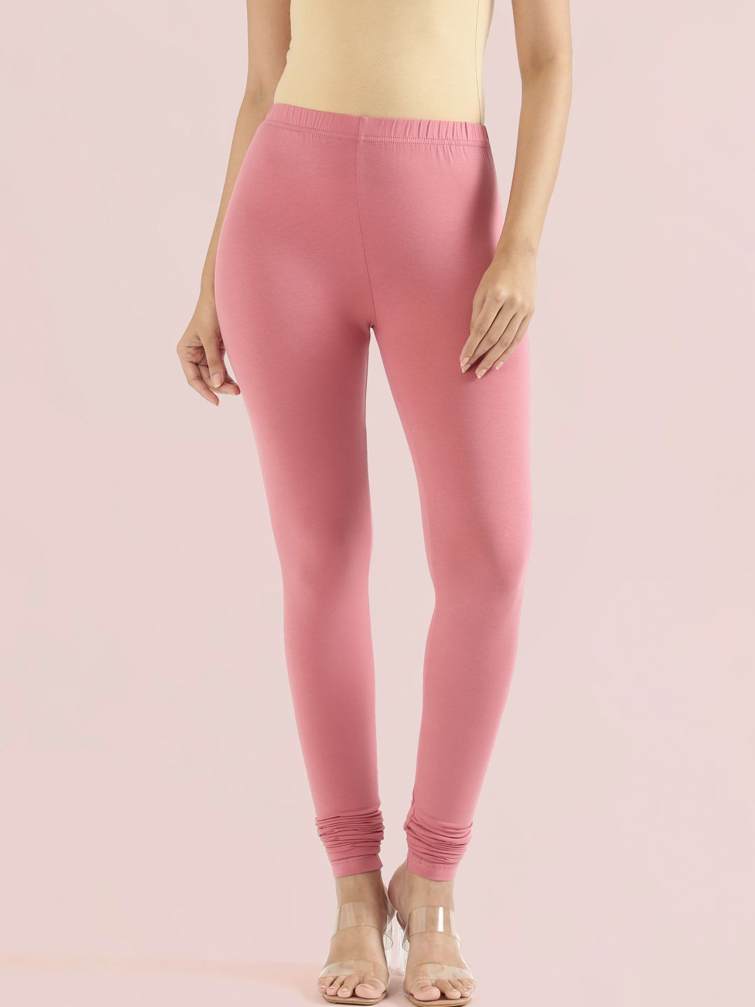 Go Colors Mid-Rise Cotton Leggings