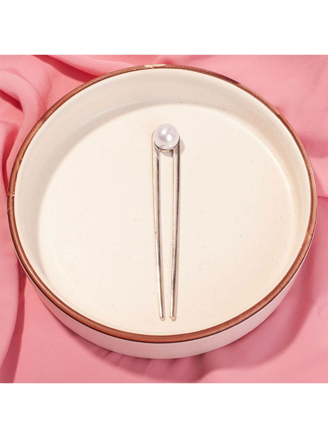 SALTY Opaline Women Metal Bumpit Hair Pin