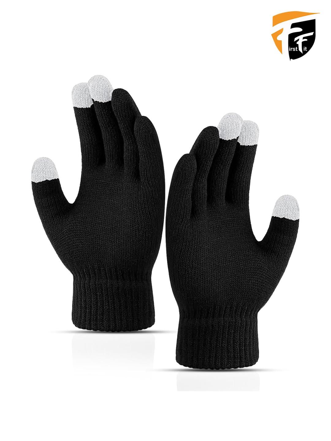 FirstFit Unisex Patterned Touchscreen Gloves
