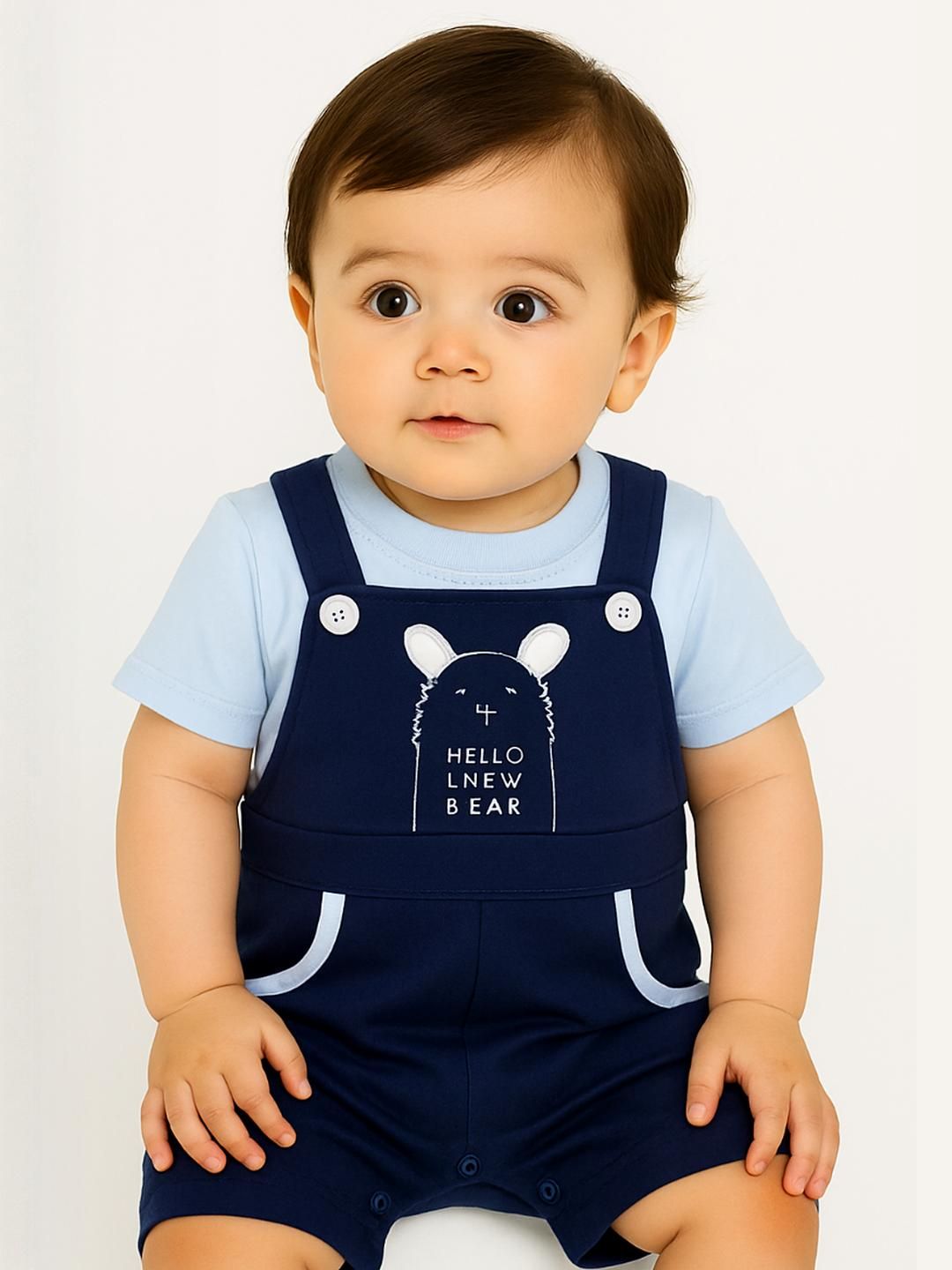 Infant Comfortable dungarees for babies