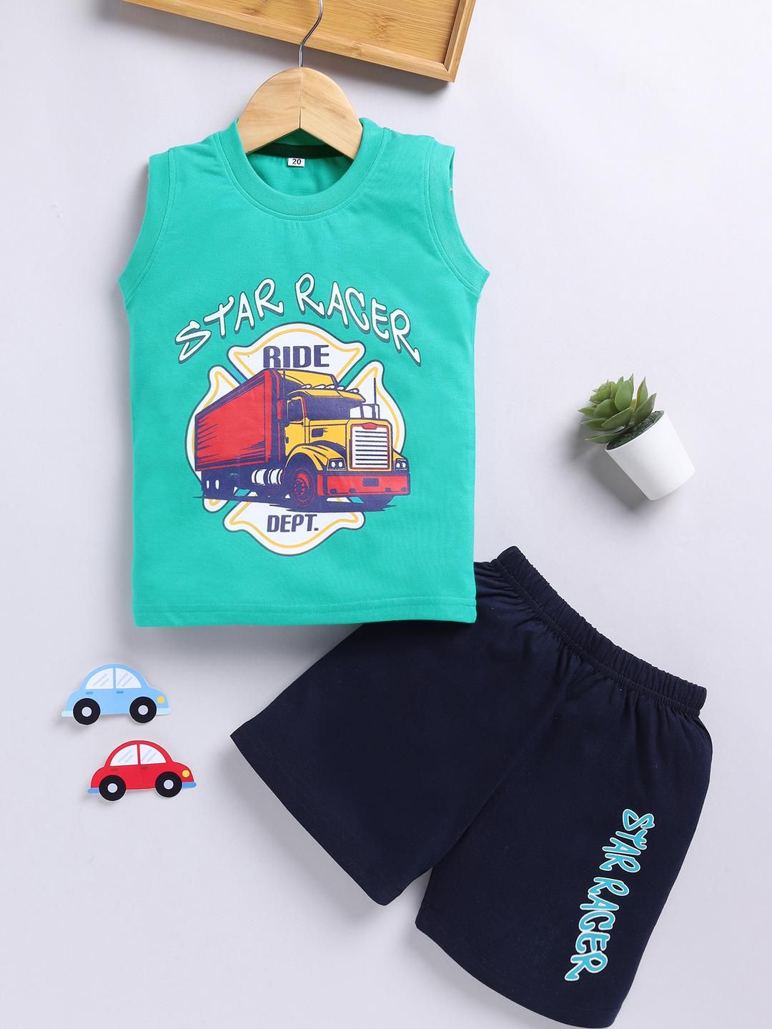 carrydreams Boys Pure Cotton Clothing Set