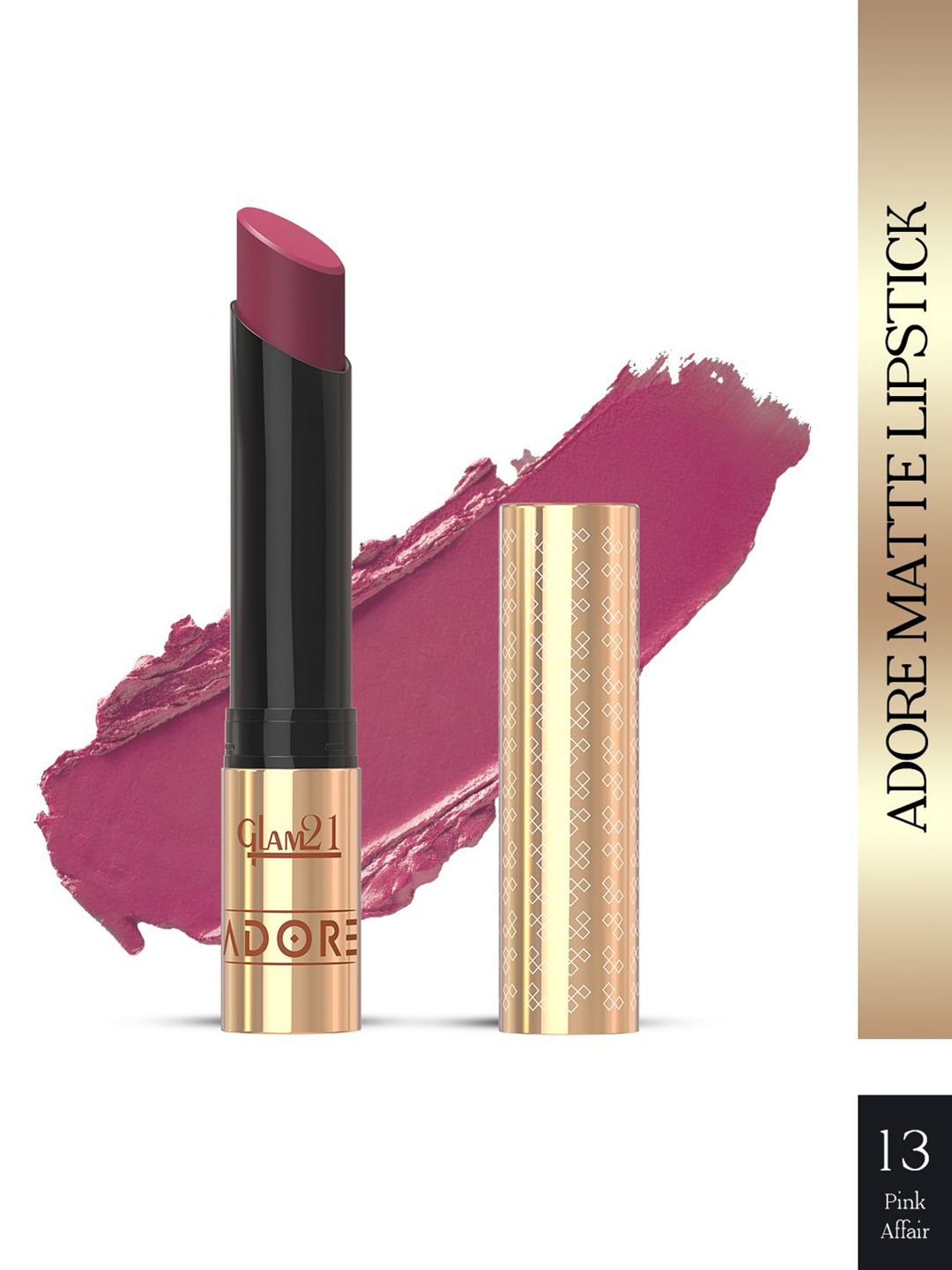 Buy GLAM21 Adore Smudgeproof Long Lasting Matte Lipstick  Pink Affair 13 -  - Personal Care for Women