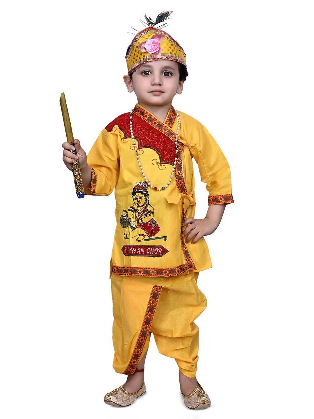 VALUE CREATION Kids Pure Cotton Ethnic Clothing Set