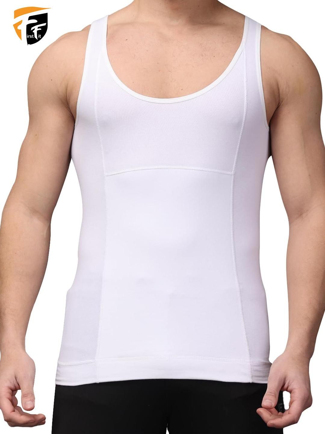 FirstFit Men Body Shaper Innerwear Vests
