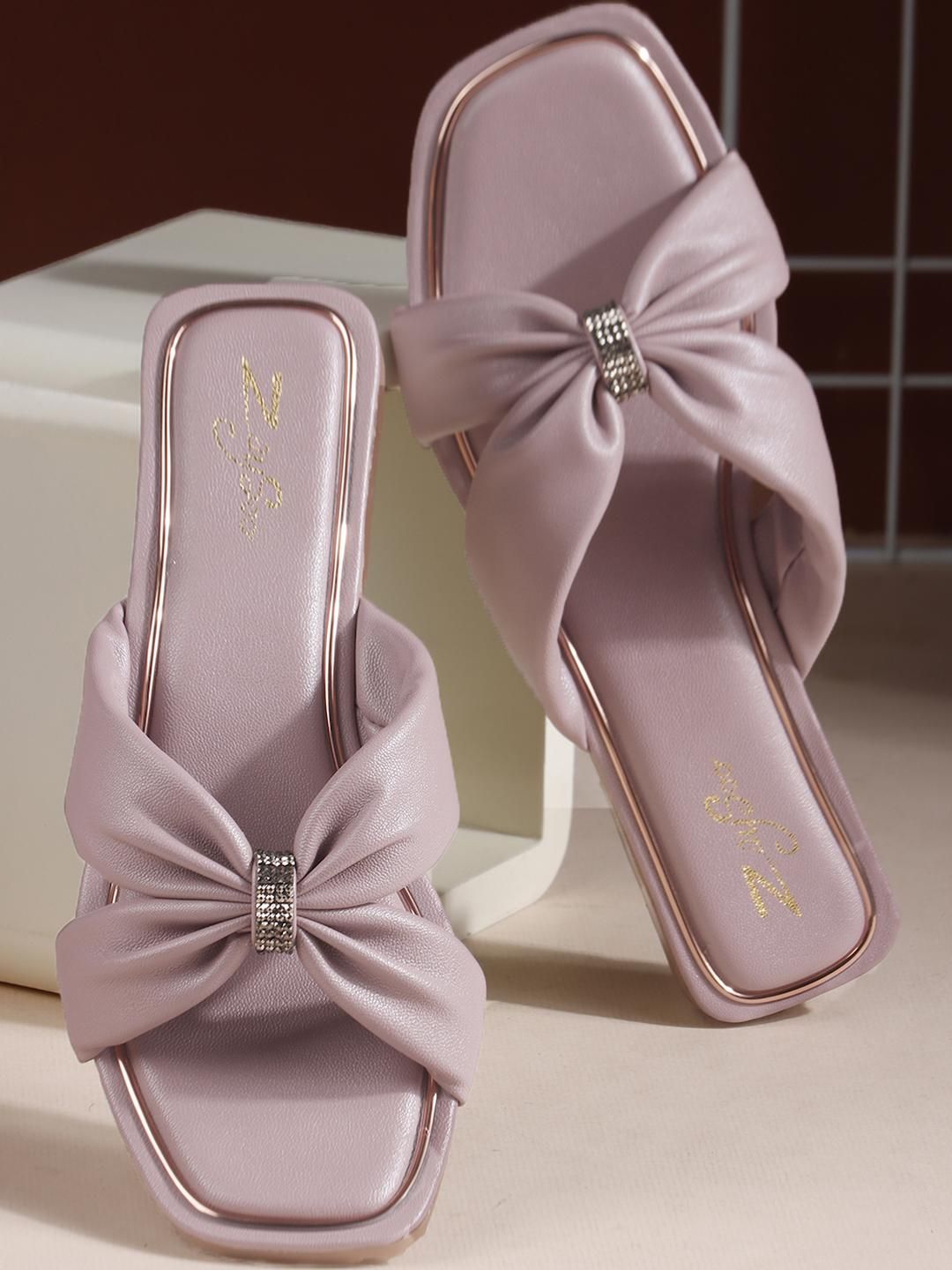 ZAYSOO Women Open Toe Flats