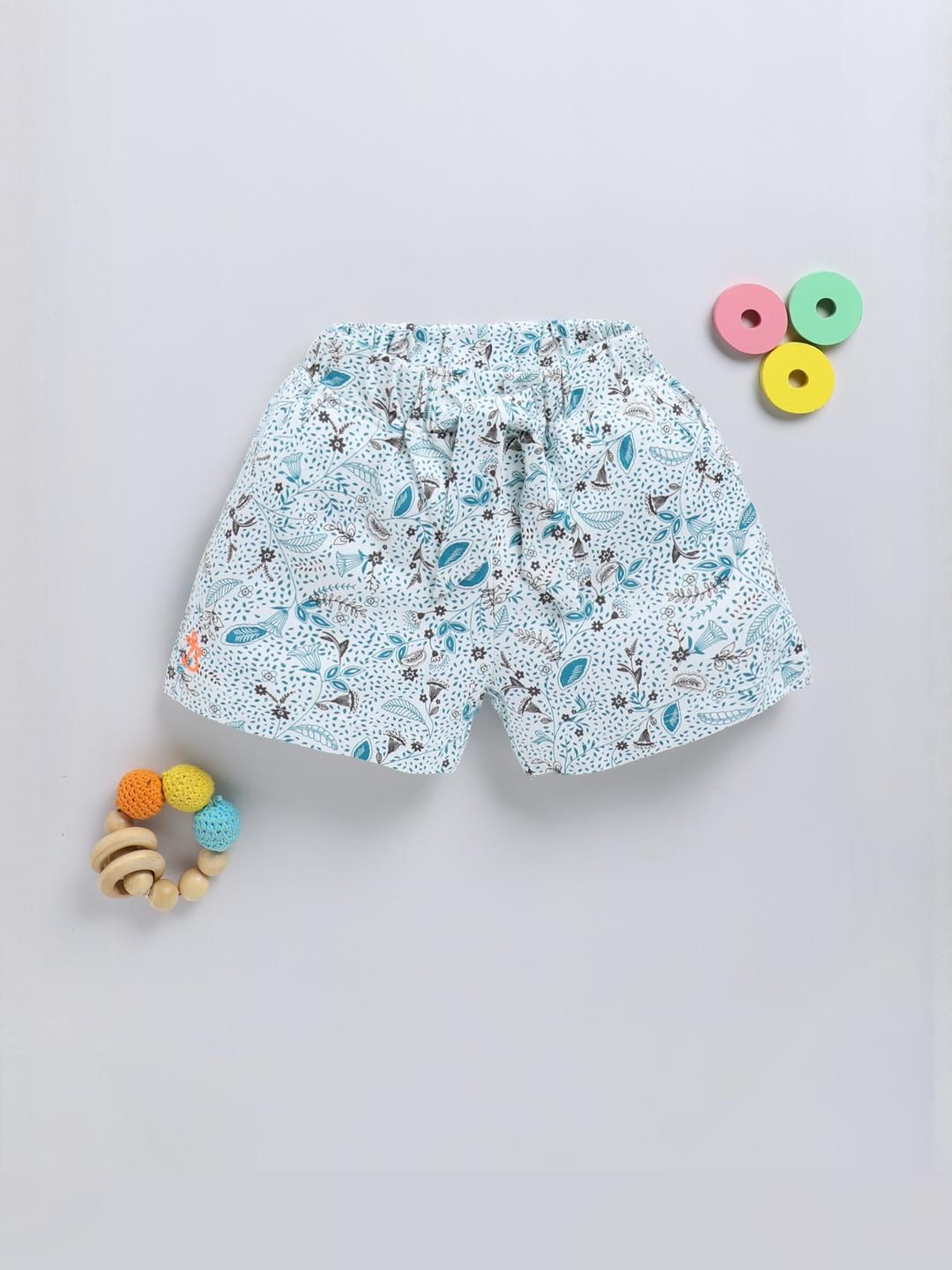 Biskid Cotton Mid-Rise Shorts