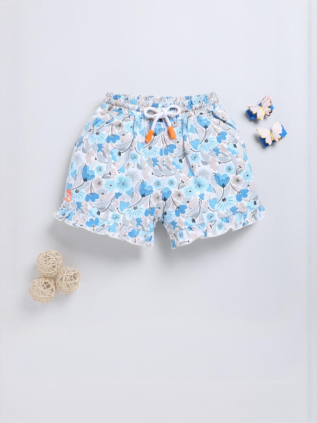 Biskid Cotton Mid-Rise Shorts