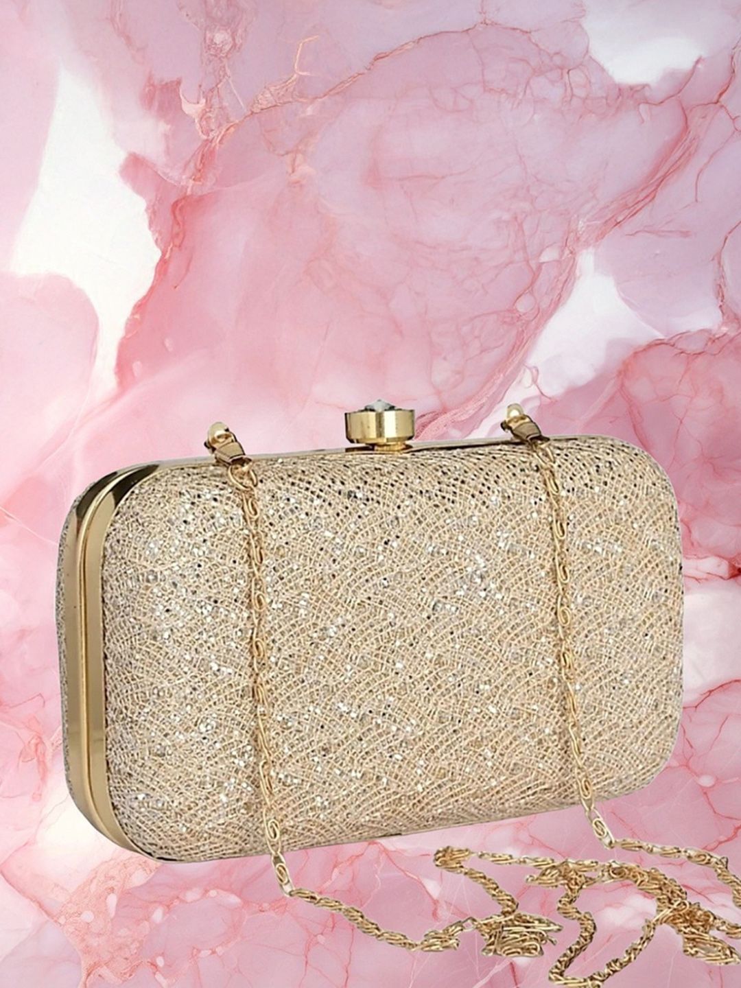 Buy Rapid Costore Embroidered Box Clutch -  - Accessories for Women