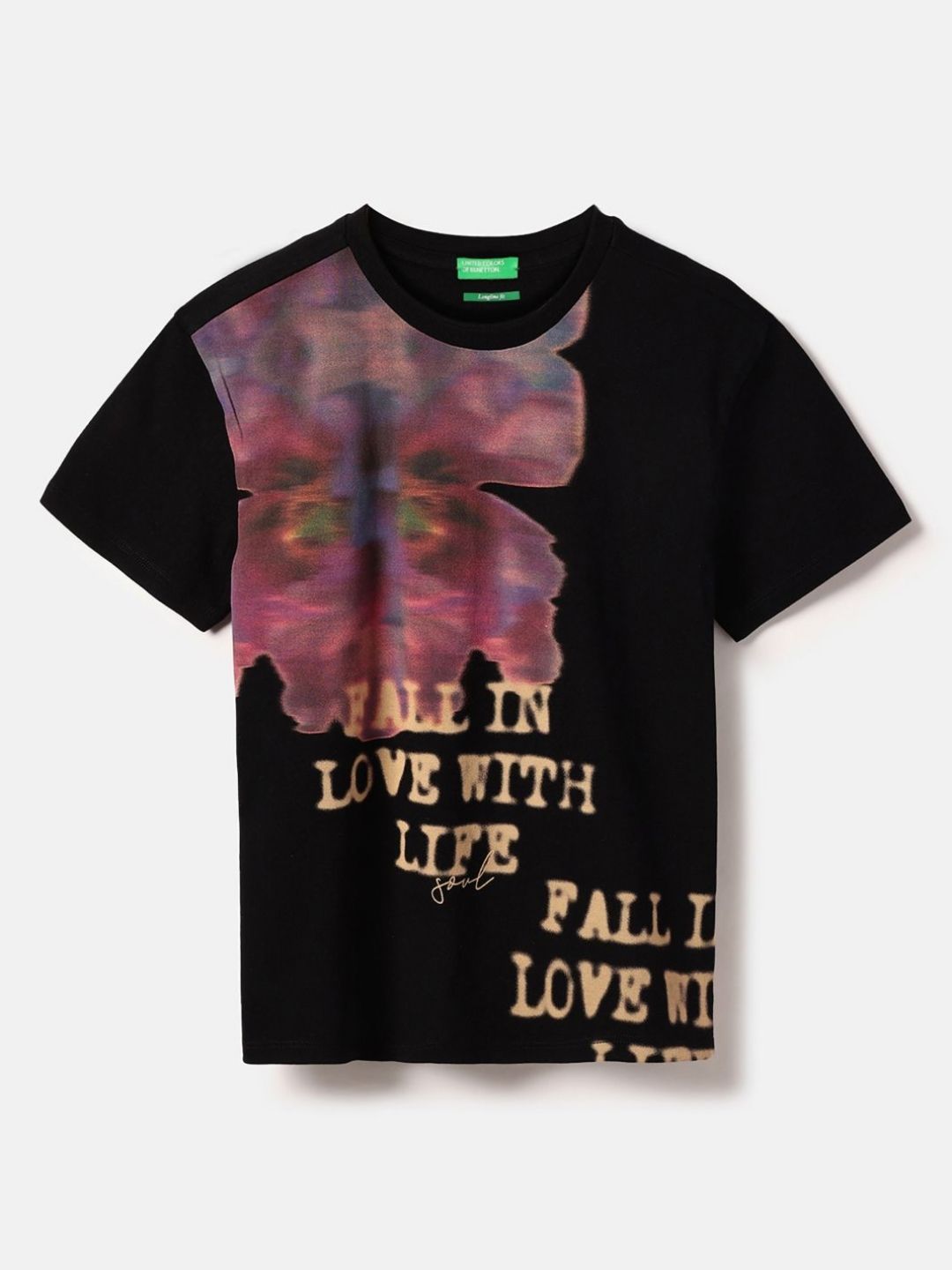 Girls Graphic Printed Pure Cotton T-shirt