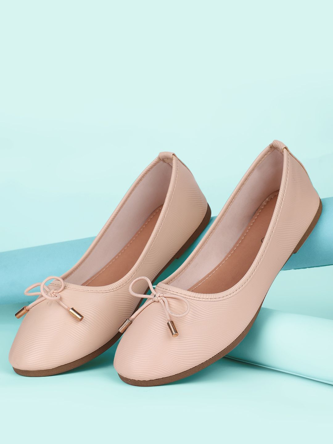 Buy Bata Round Toe Ballerinas -  - Footwear for Women