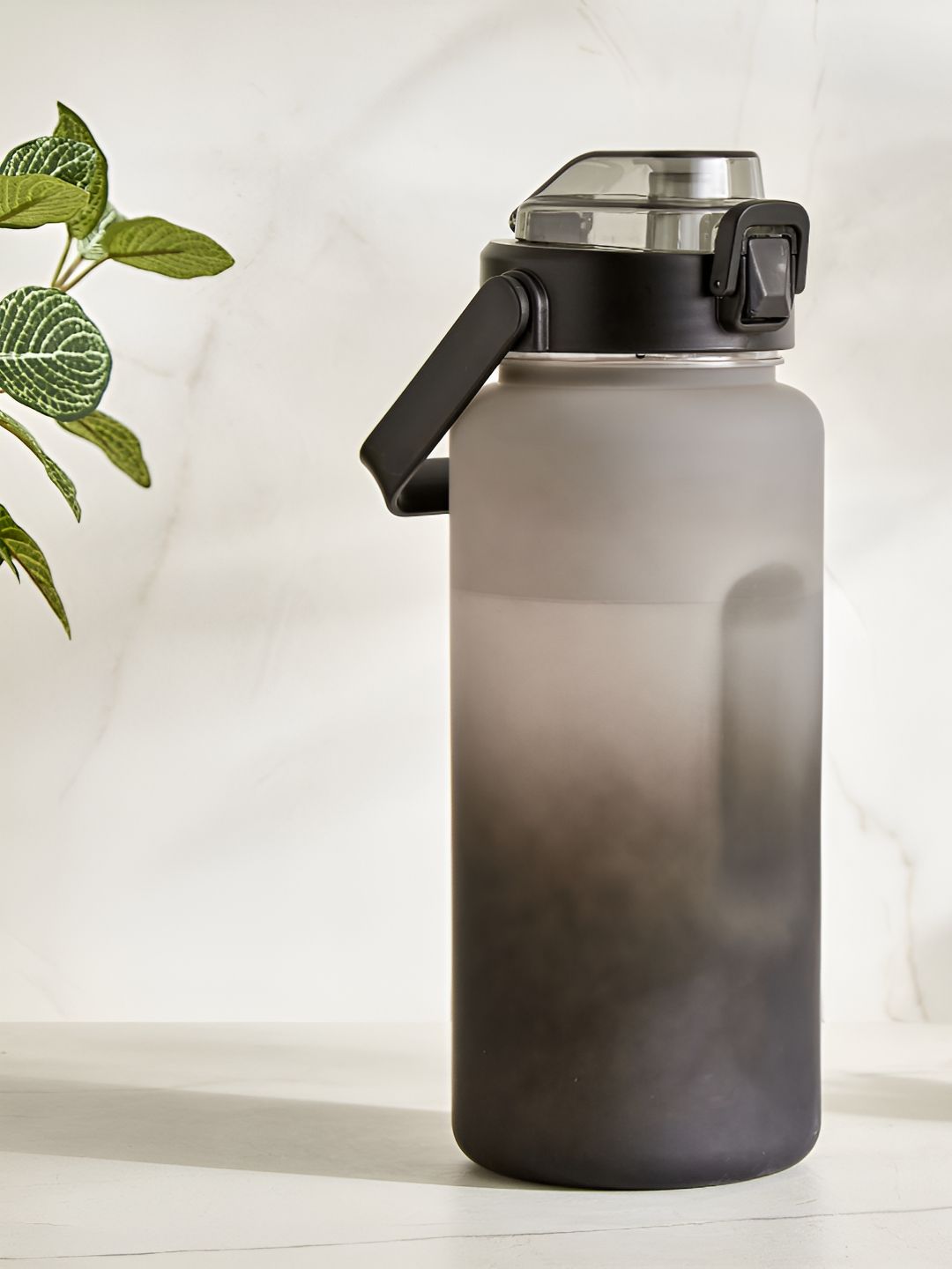 Home Centre Atlantis Shadow Black Sipper Water Bottle 2L